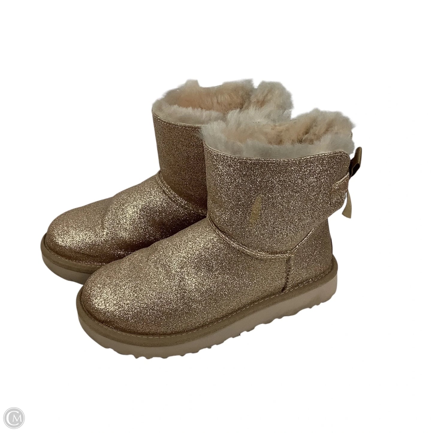 Boots Designer By Ugg In Rose Gold, Size: 6