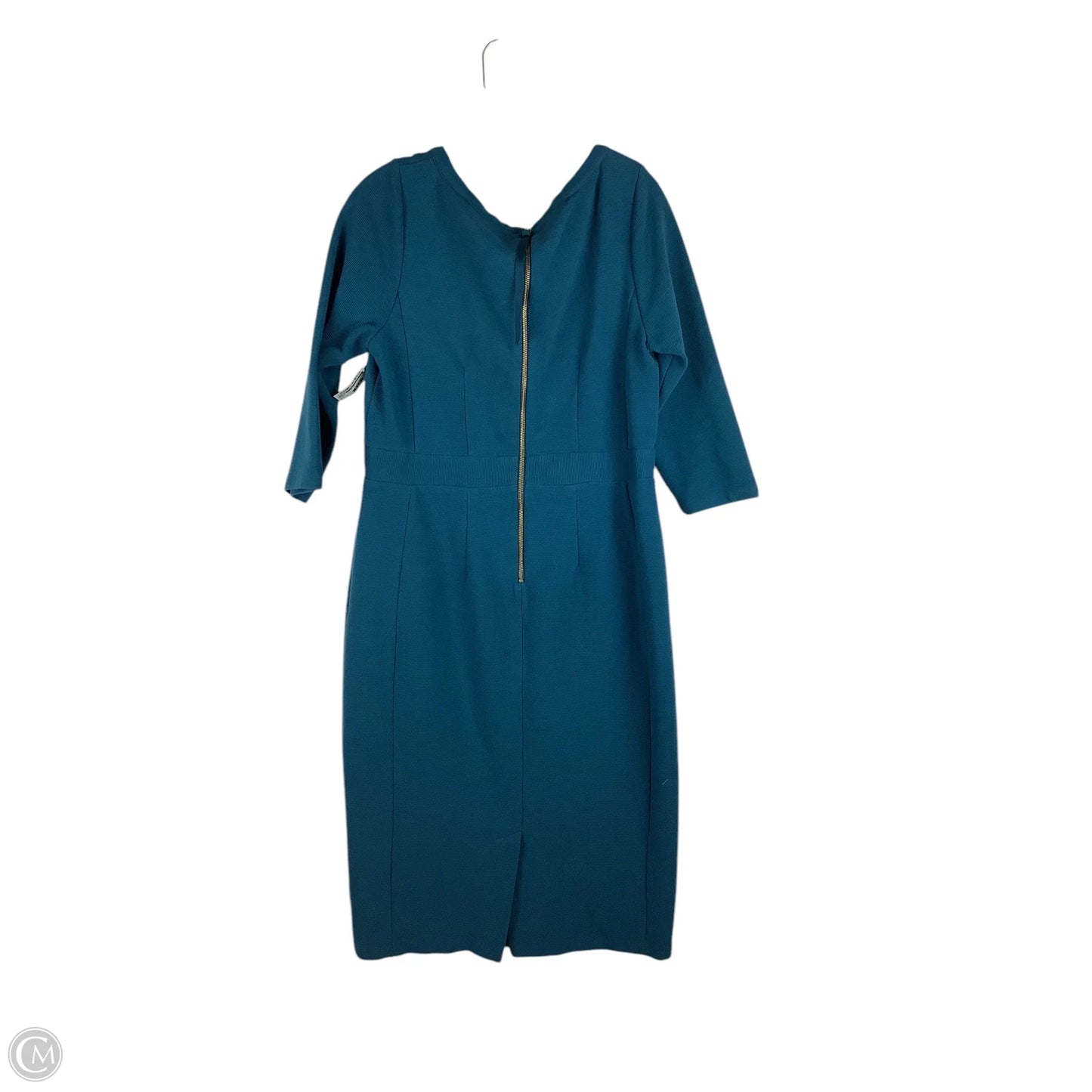 Dress Casual Midi By Boden In Blue, Size: 12