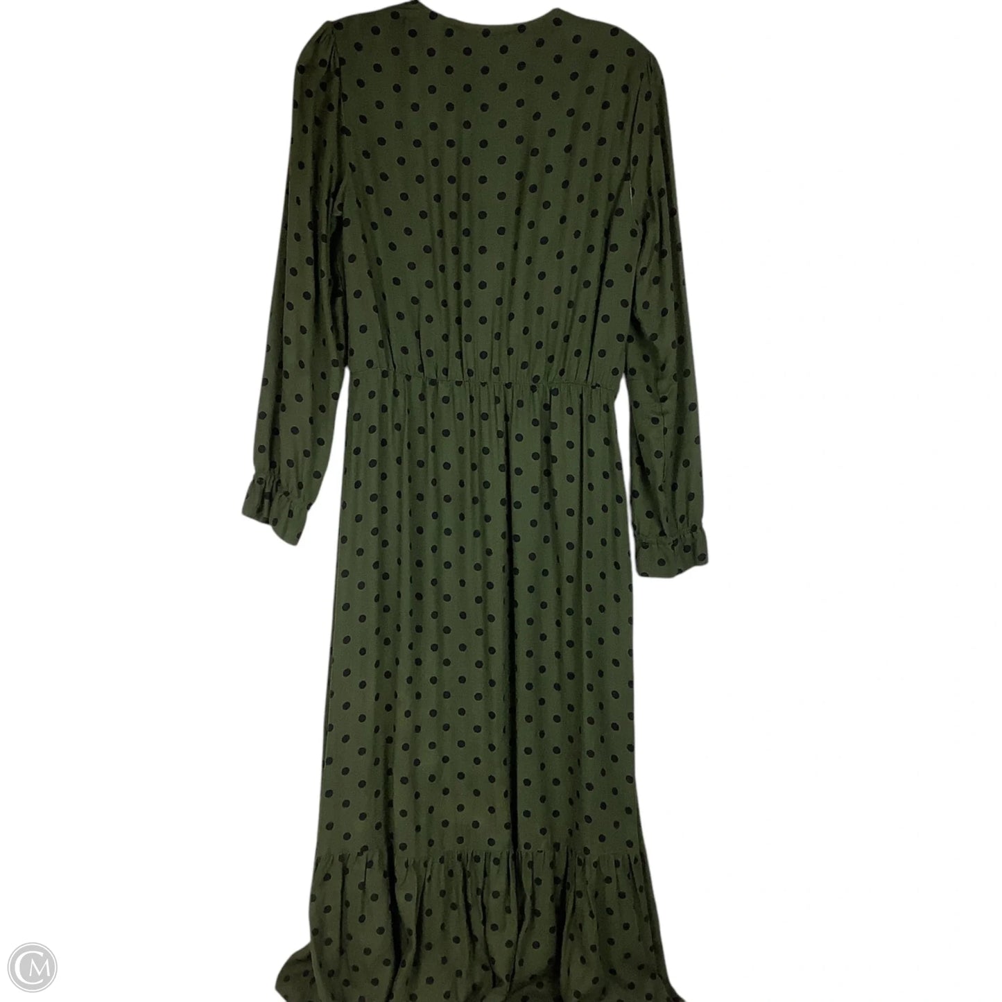 Dress Casual Maxi By Zara In Polkadot Pattern, Size: S
