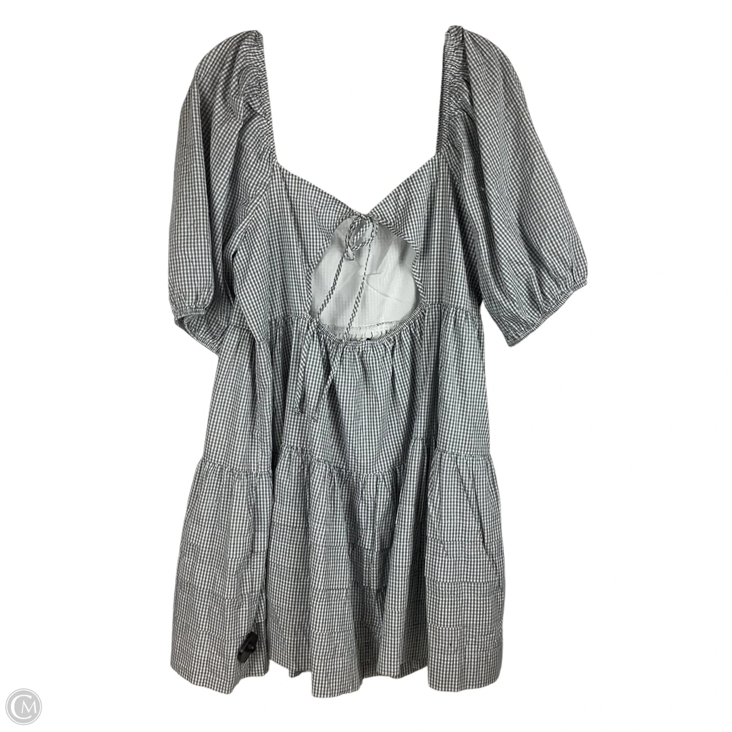 Dress Casual Midi By American Eagle In Checkered Pattern, Size: Xl