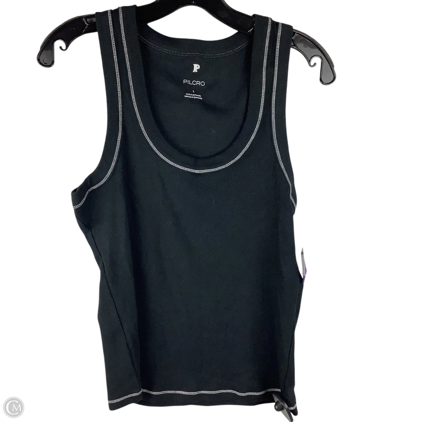 Top Sleeveless By Pilcro In Black, Size: L