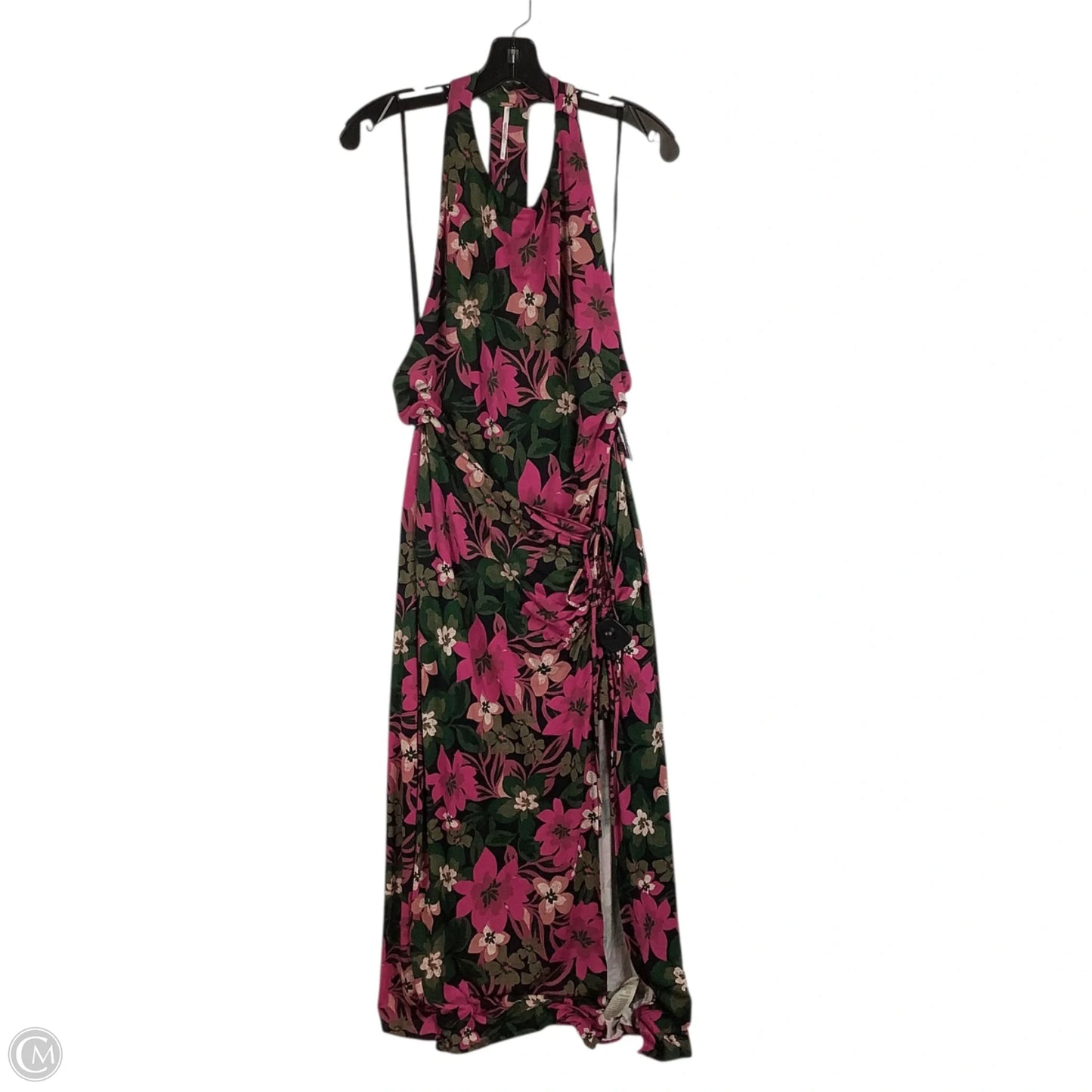 Dress Casual Maxi By Free People In Floral Print, Size: L