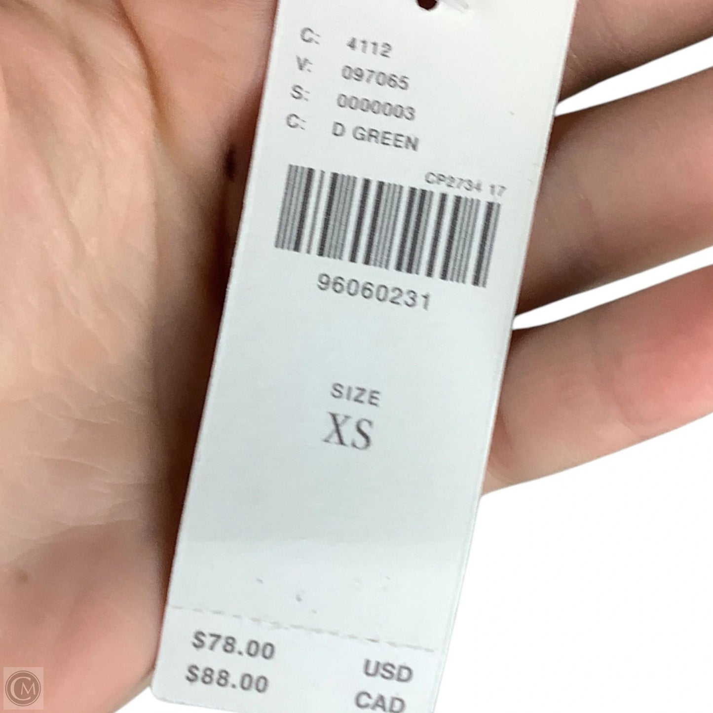 Top Long Sleeve By Anthropologie In Green, Size: Xs