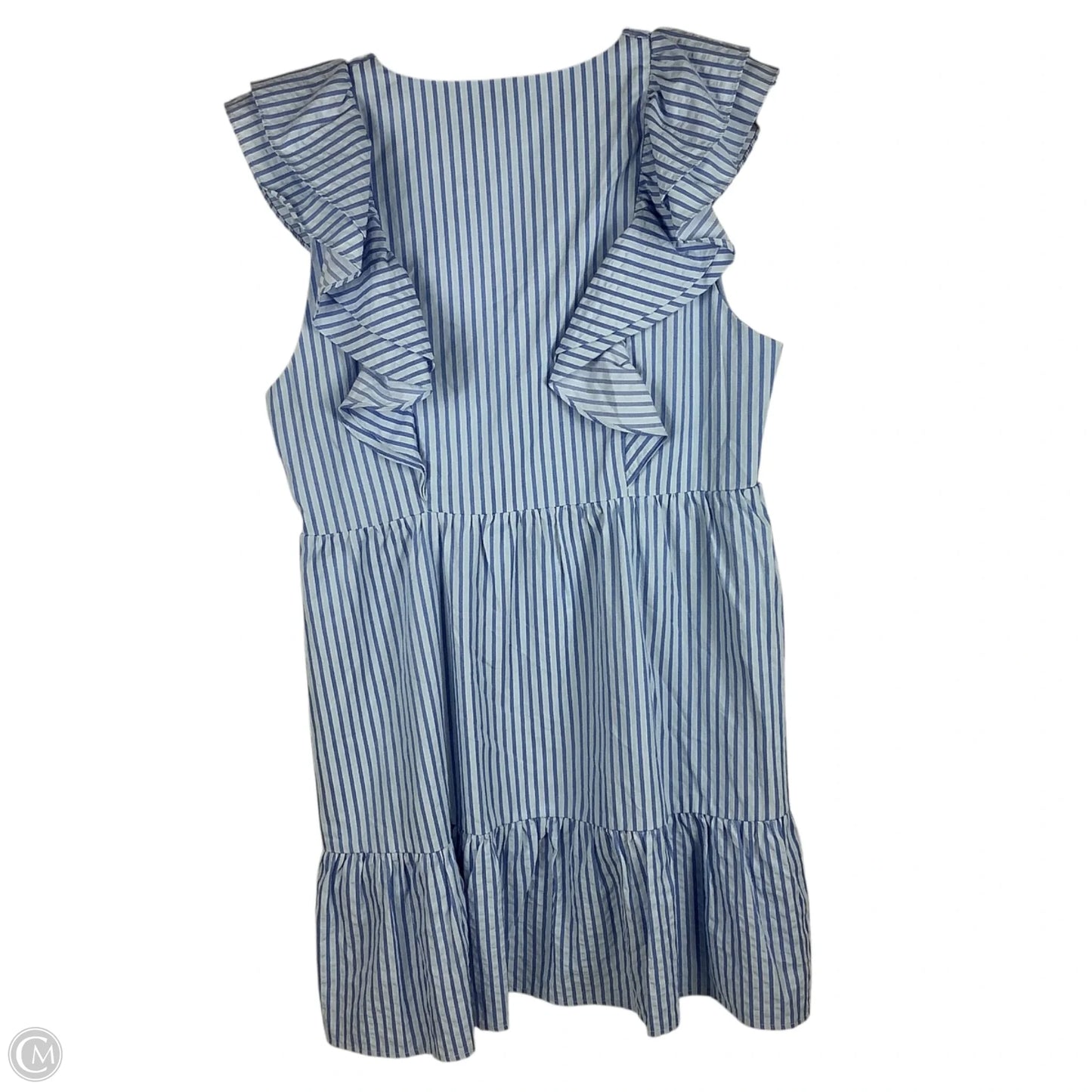 Dress Casual Midi By Joy Joy In Striped Pattern, Size: Xl
