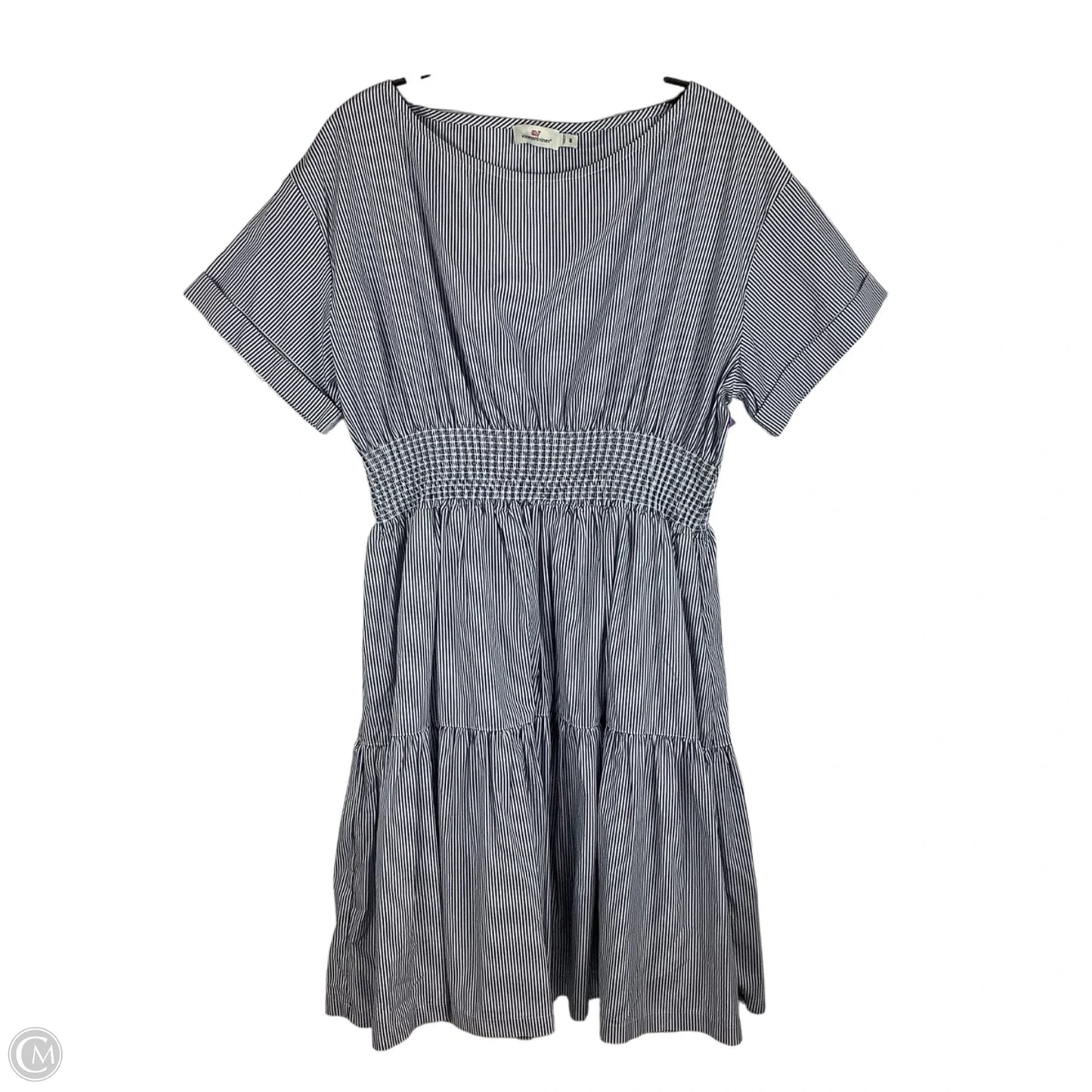 Dress Casual Short By Vineyard Vines In Striped Pattern, Size: M