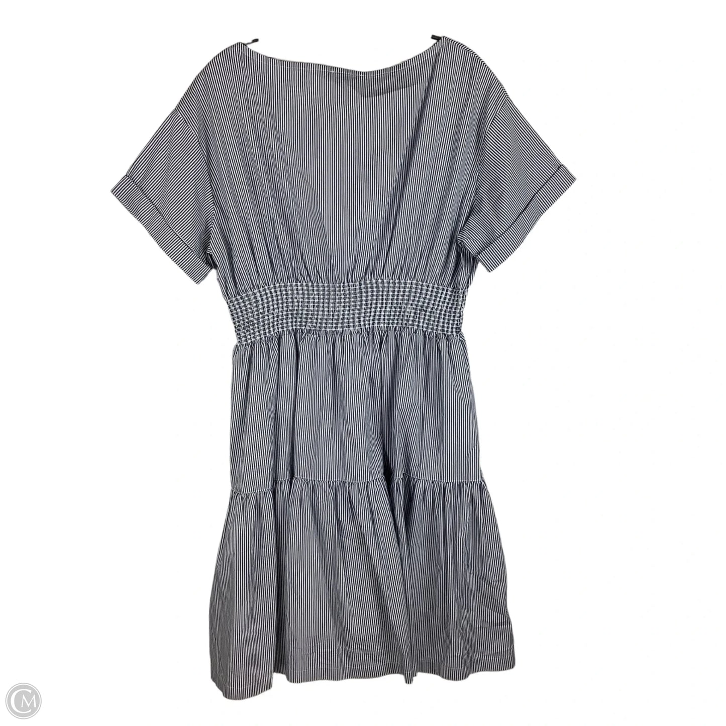Dress Casual Short By Vineyard Vines In Striped Pattern, Size: M
