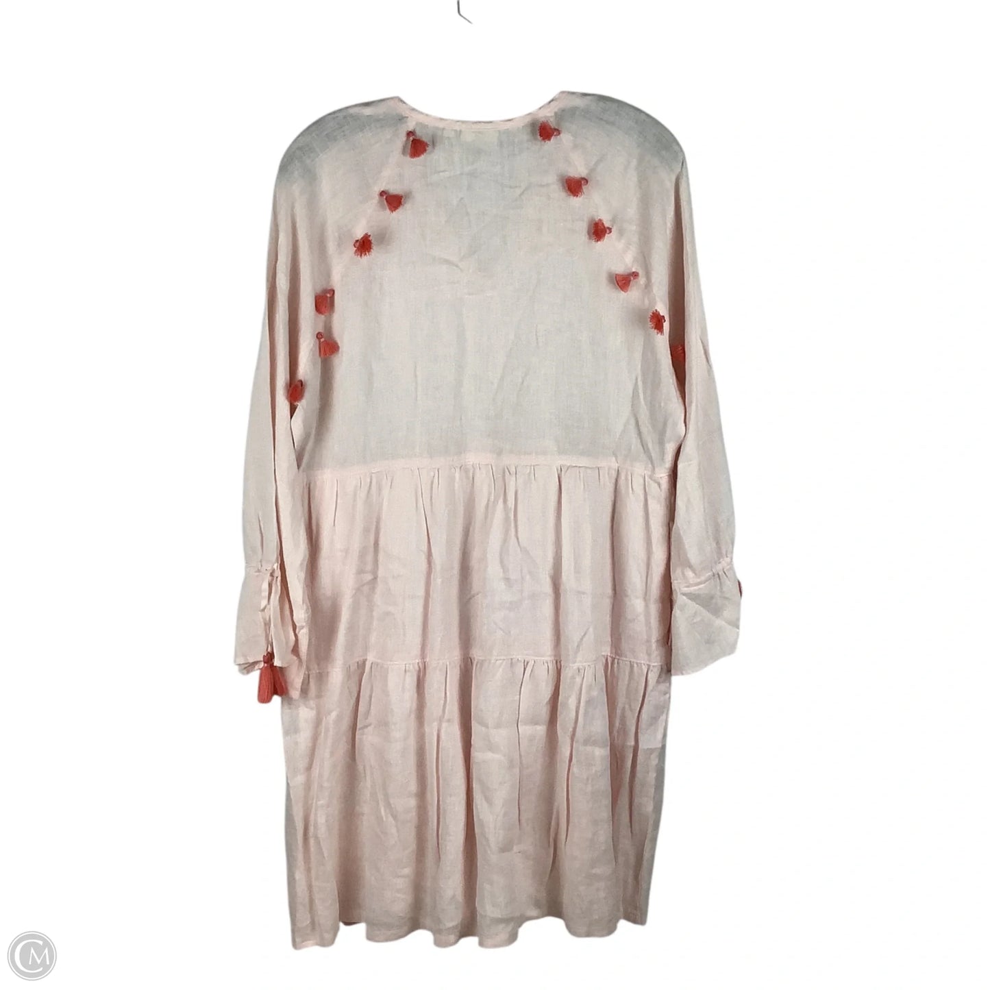 Dress Casual Short By Spartina In Pink, Size: L