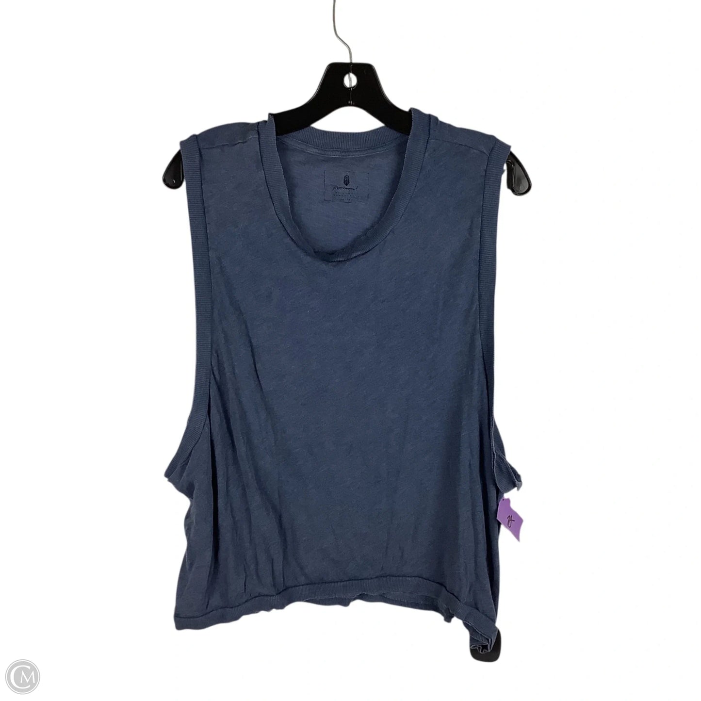 Top Sleeveless By Free People In Blue, Size: Xl