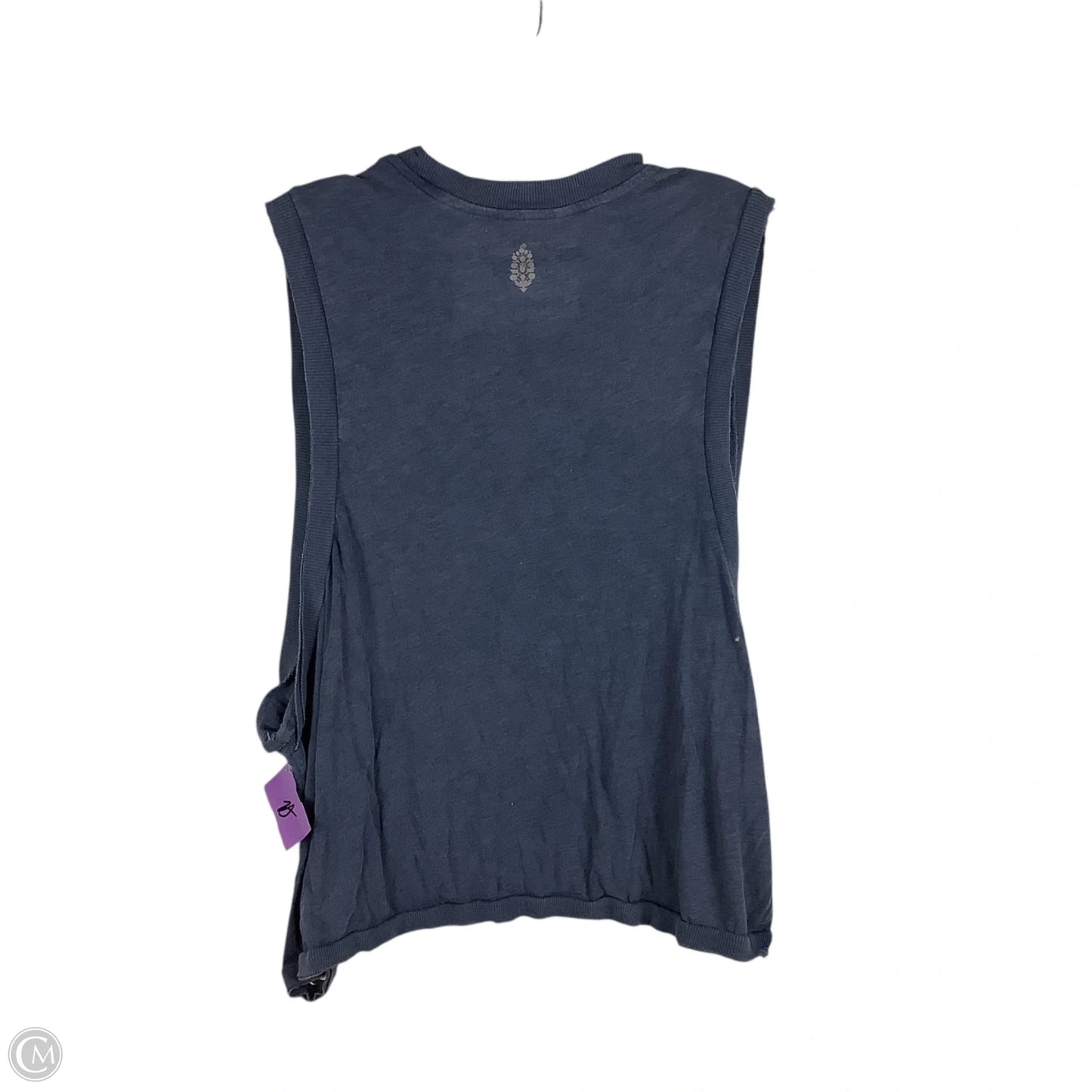 Top Sleeveless By Free People In Blue, Size: Xl