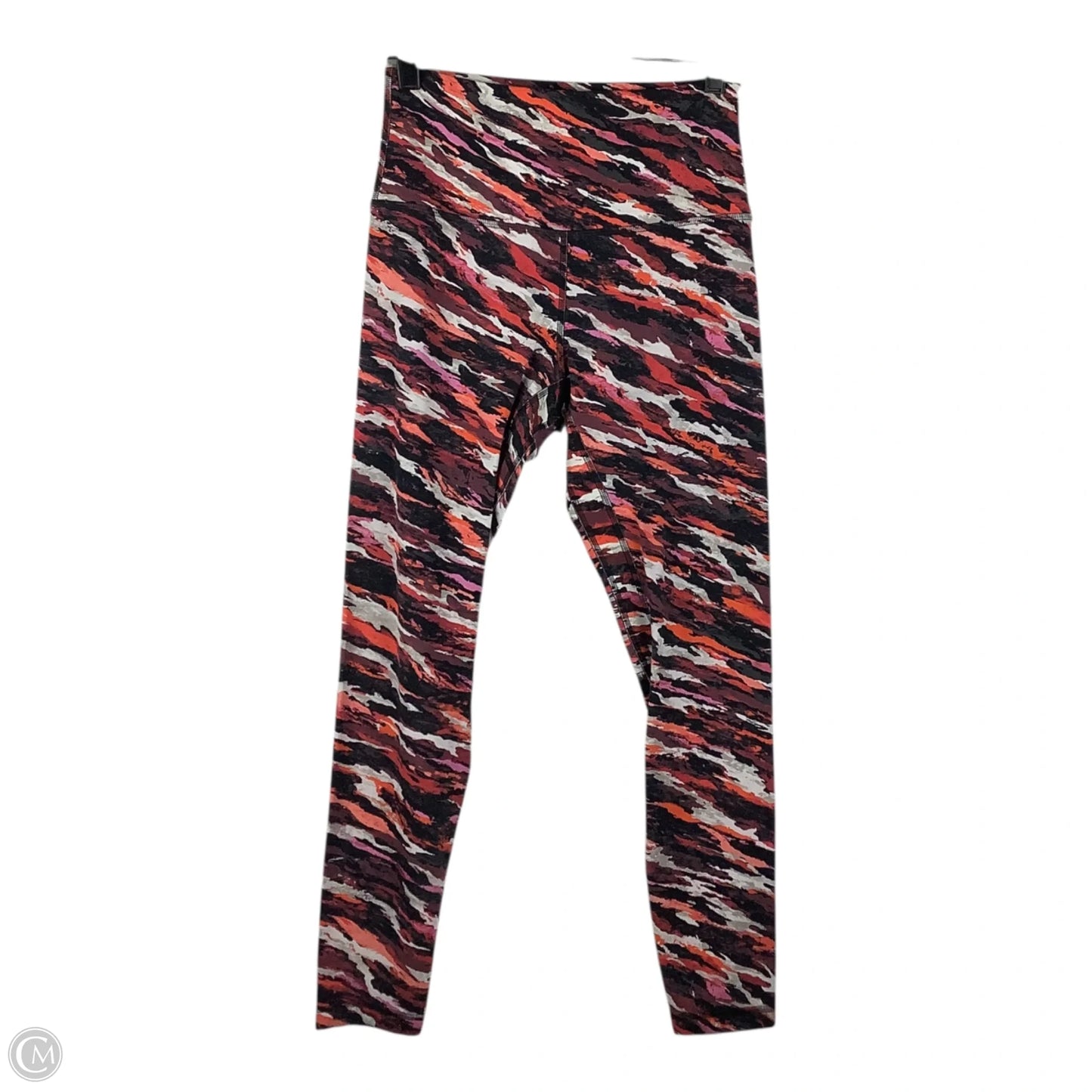 Athletic Leggings By Lululemon In Red, Size: S