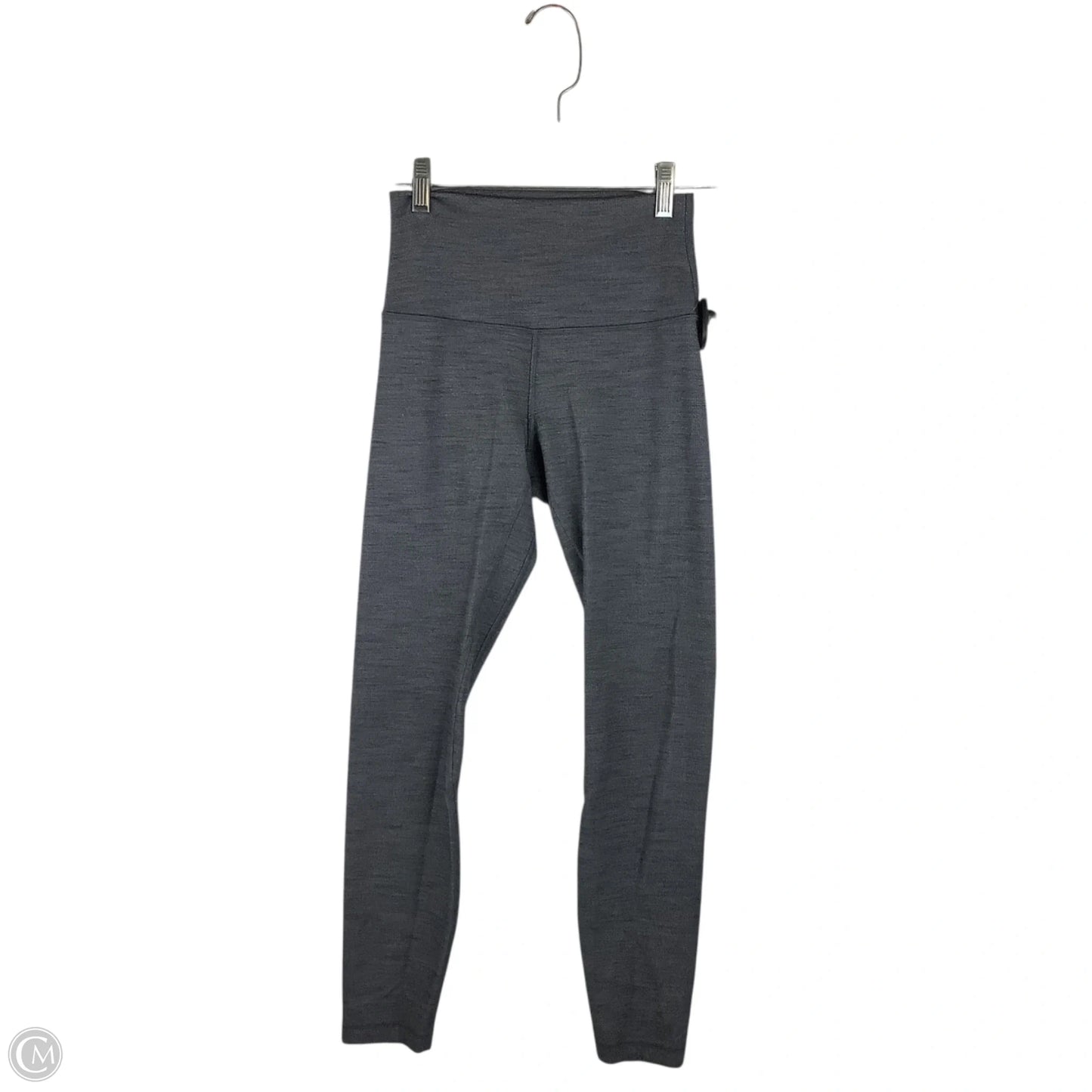 Athletic Leggings By Lululemon In Grey, Size: S