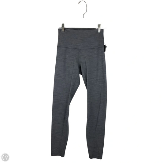 Athletic Leggings By Lululemon In Grey, Size: S