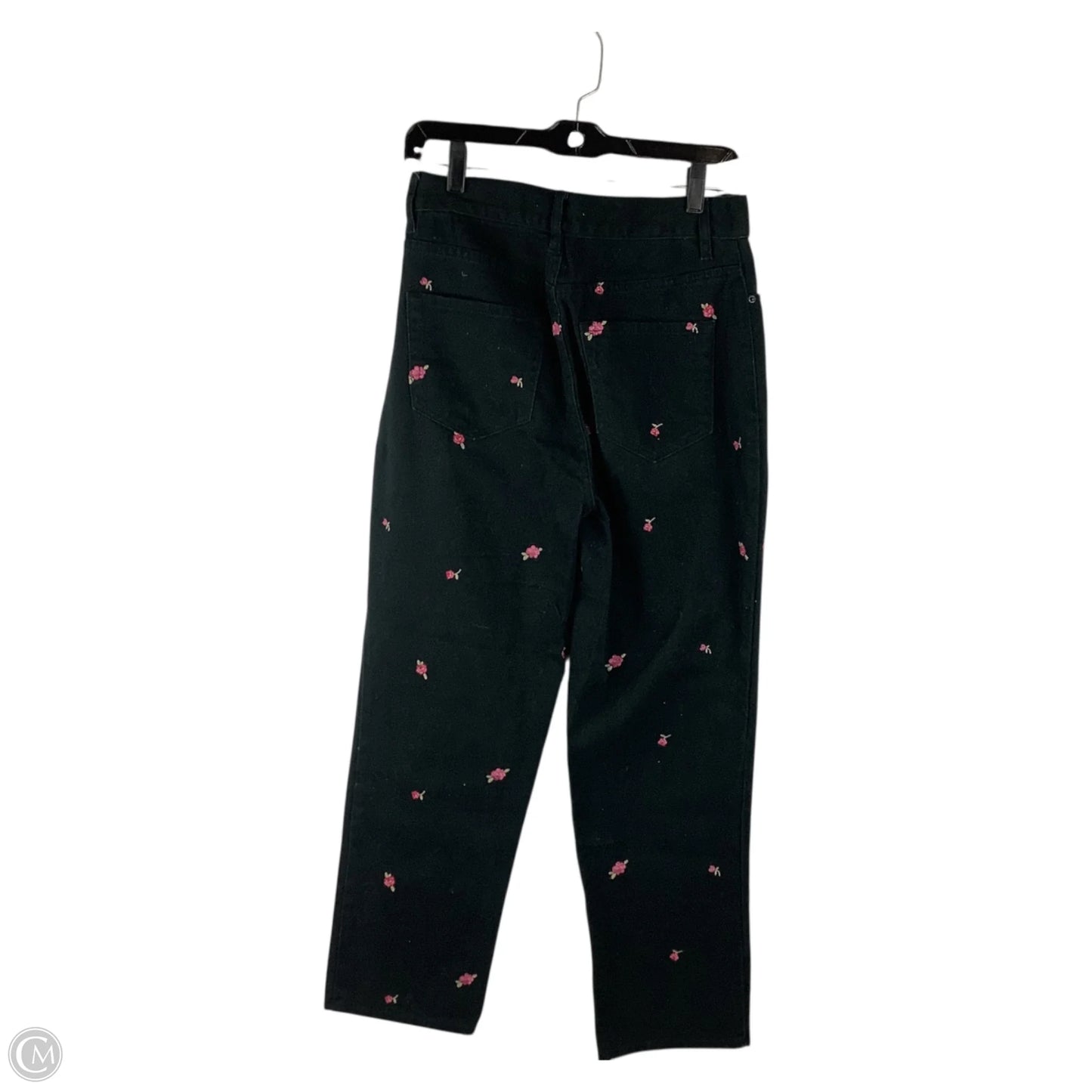 Jeans Straight By Pacsun In Floral Print, Size: 6 (28)