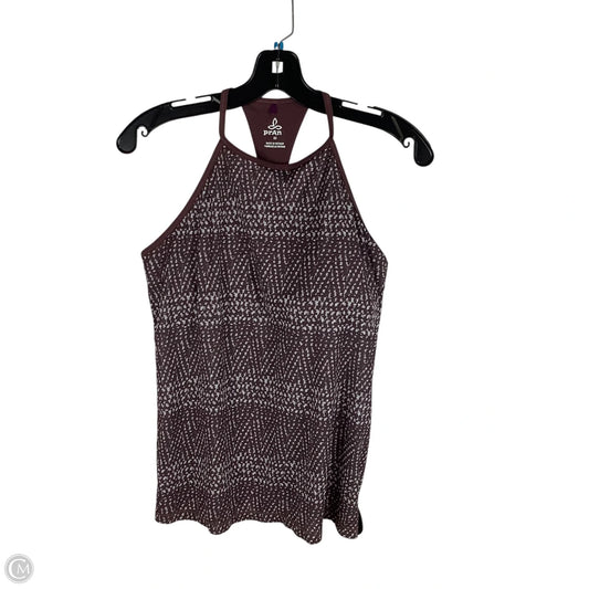 Athletic Tank Top By Prana In Brown, Size: M