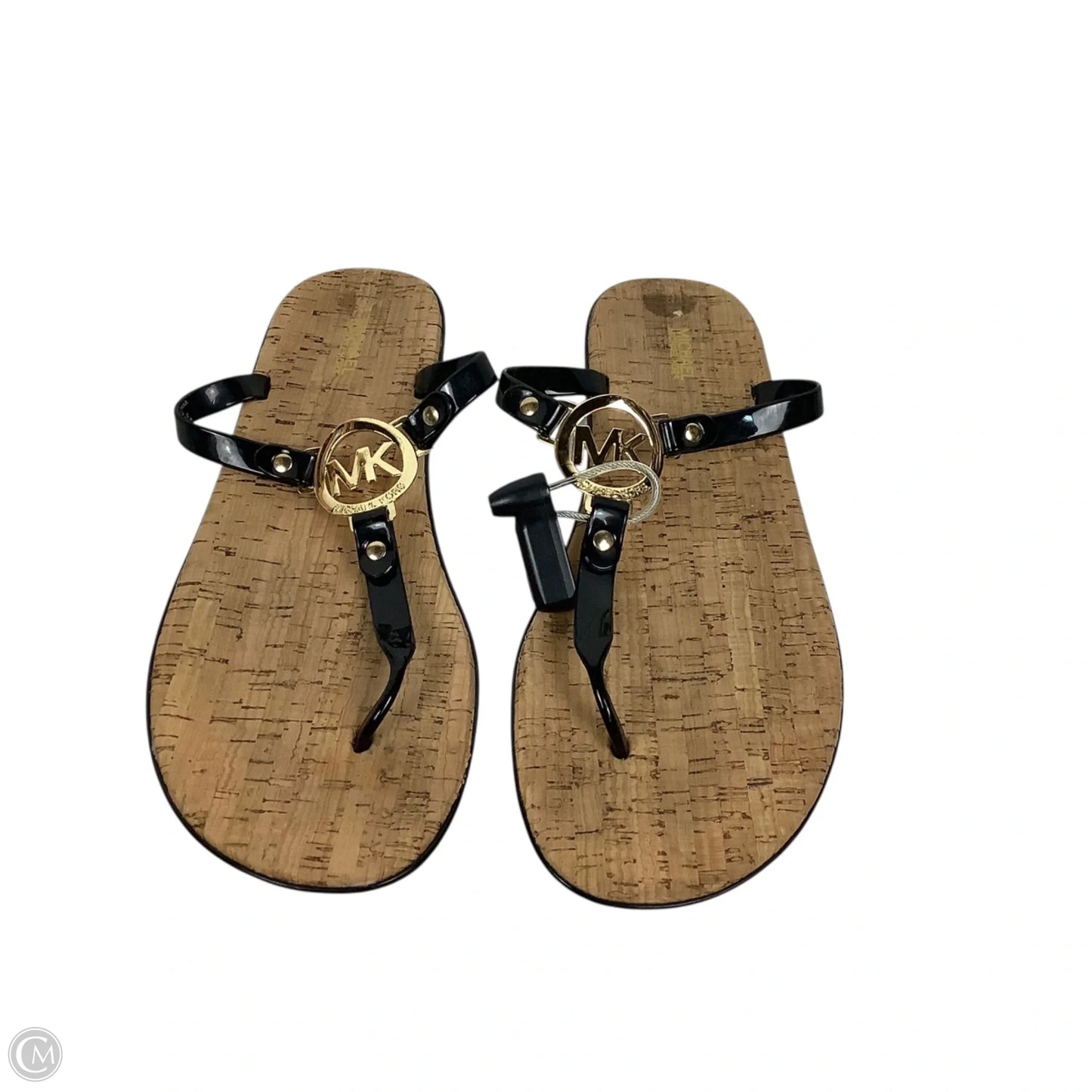 Sandals Flats By Michael By Michael Kors In Black, Size: 11