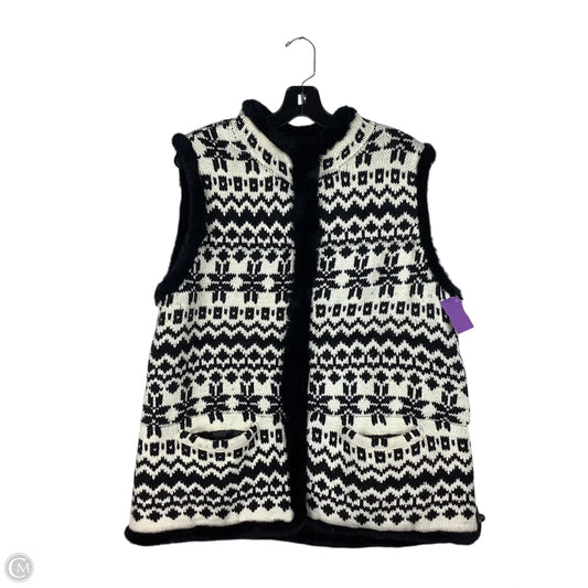 Vest Other By Talbots In Black, Size: 1x