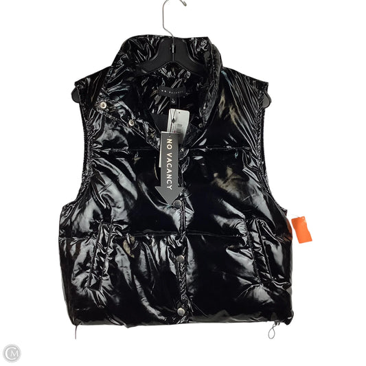 Vest Puffer & Quilted By Clothes Mentor In Black, Size: L