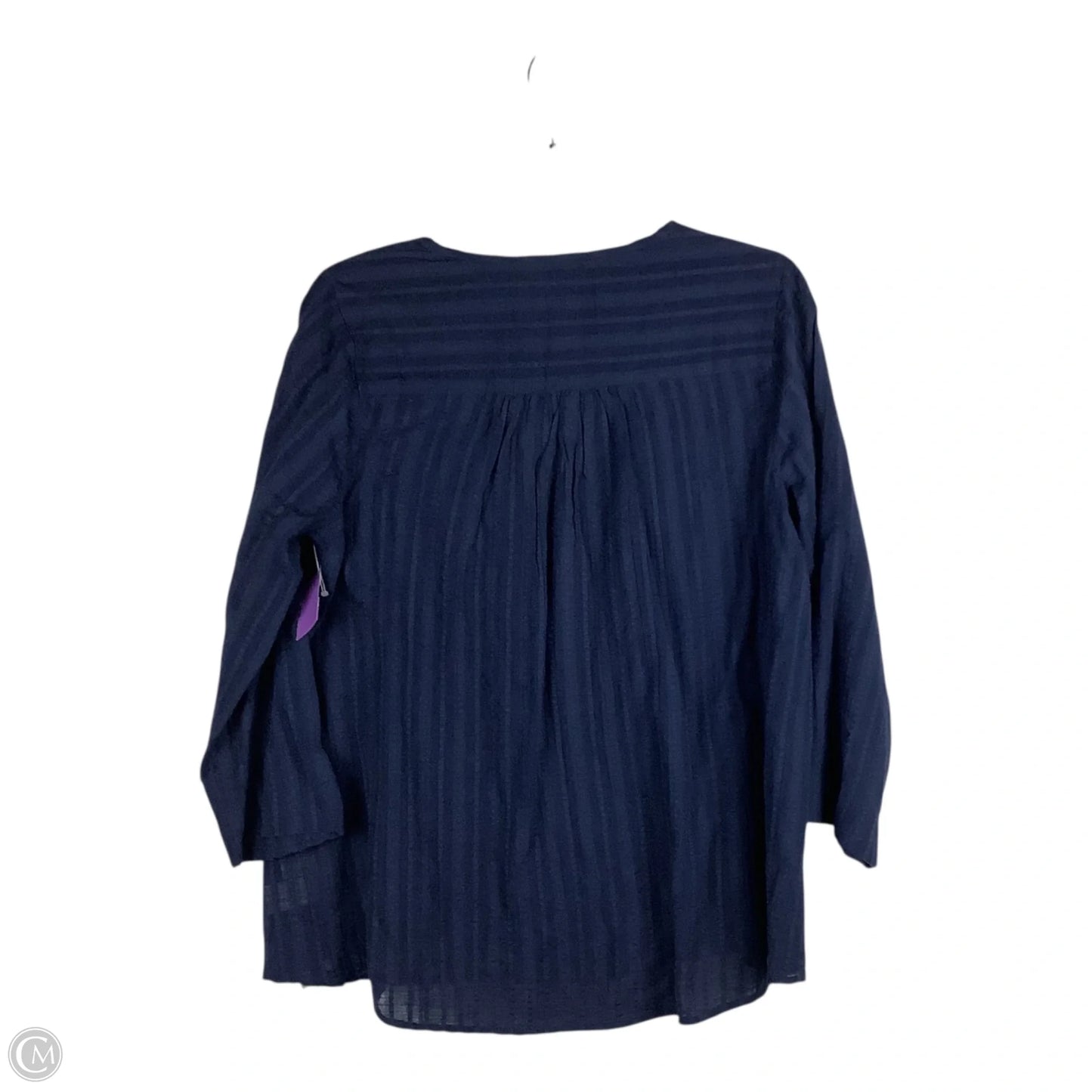 Top Long Sleeve Designer By Lilly Pulitzer In Blue, Size: S