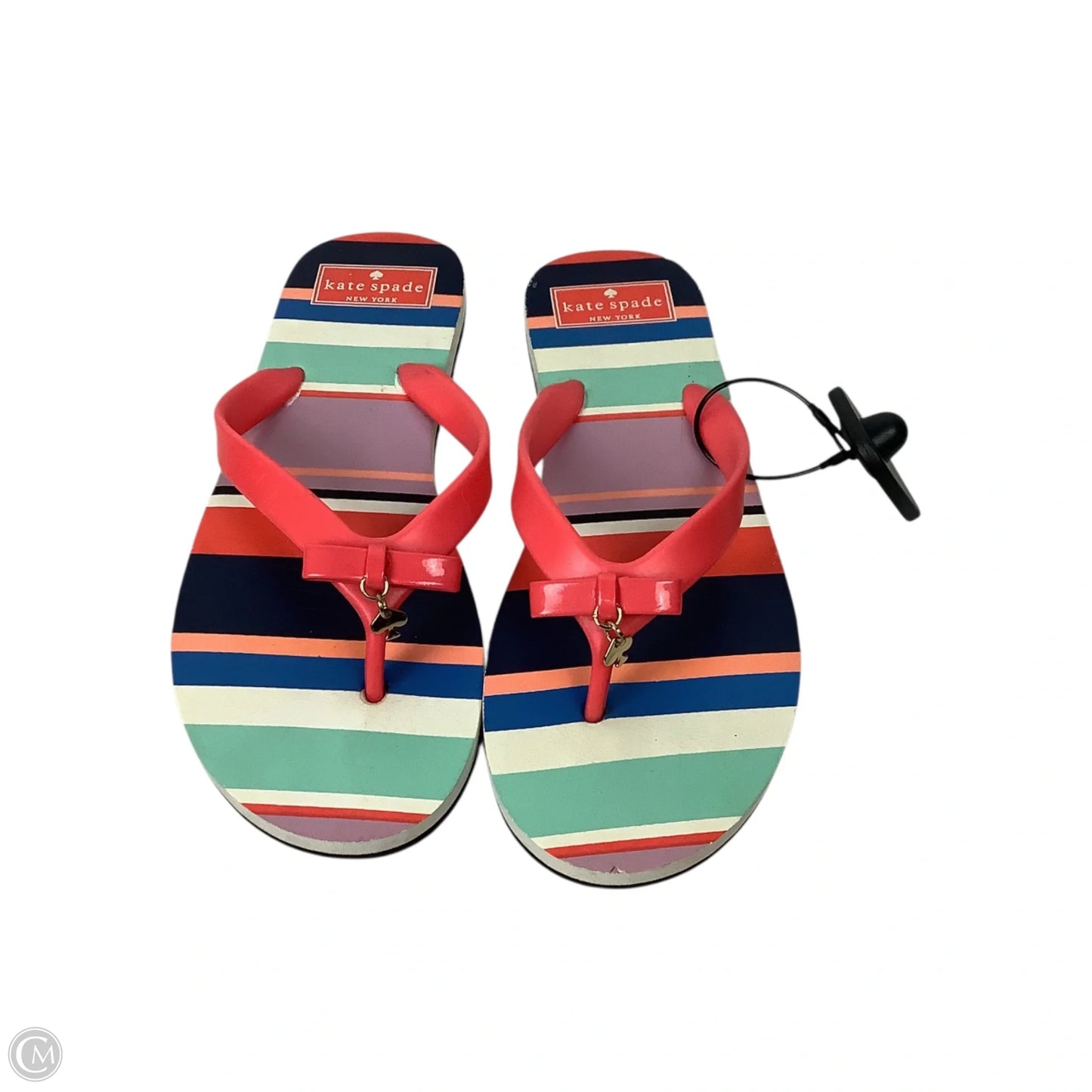 Sandals Designer By Kate Spade In Multi-colored, Size: 8