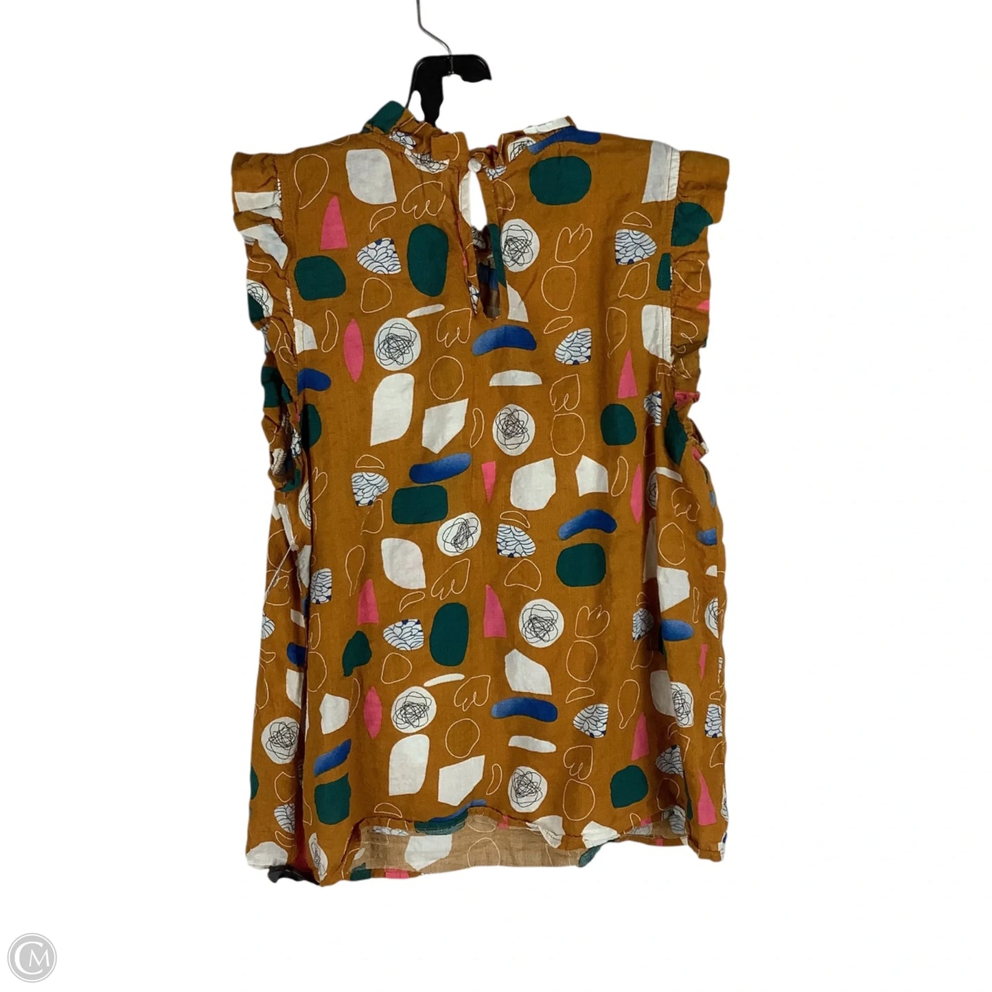 Top Sleeveless By Thml In Yellow, Size: S