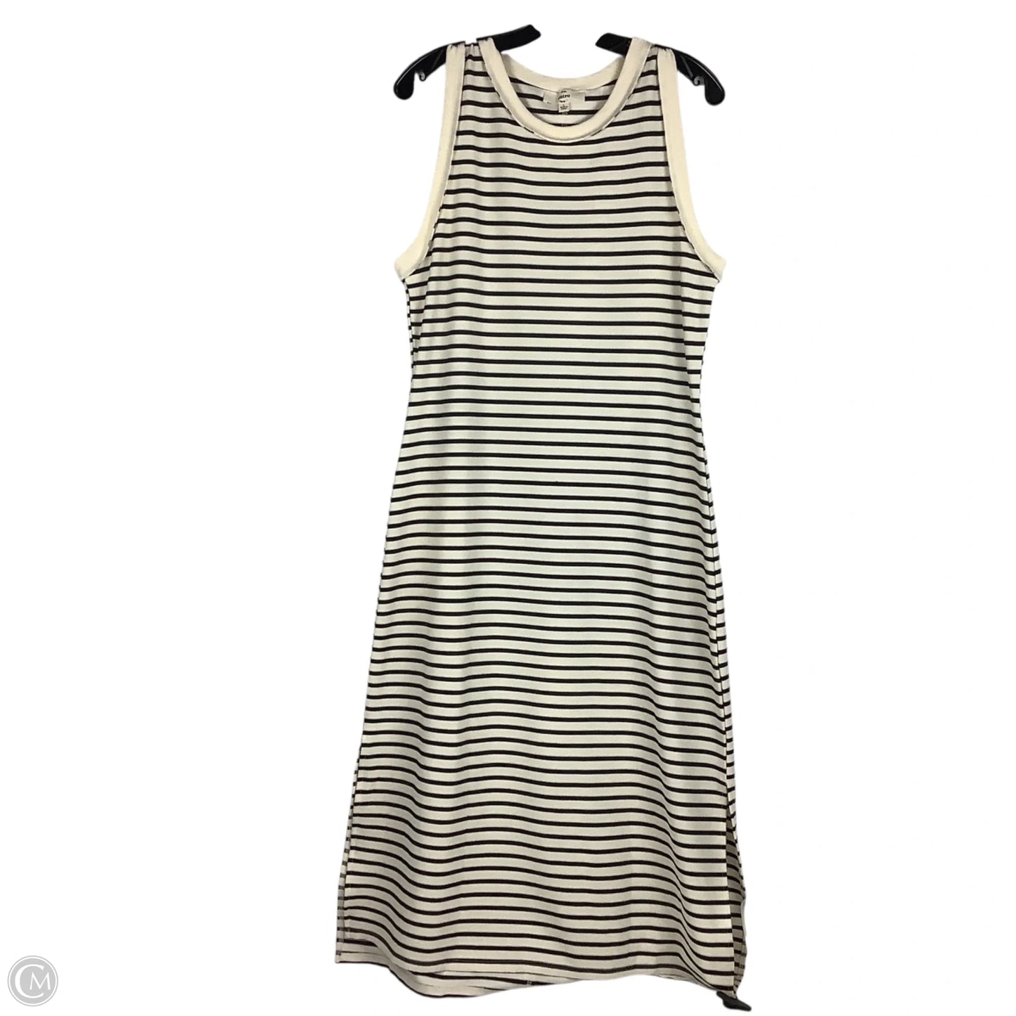 Dress Casual Maxi By Entro In Striped Pattern, Size: L