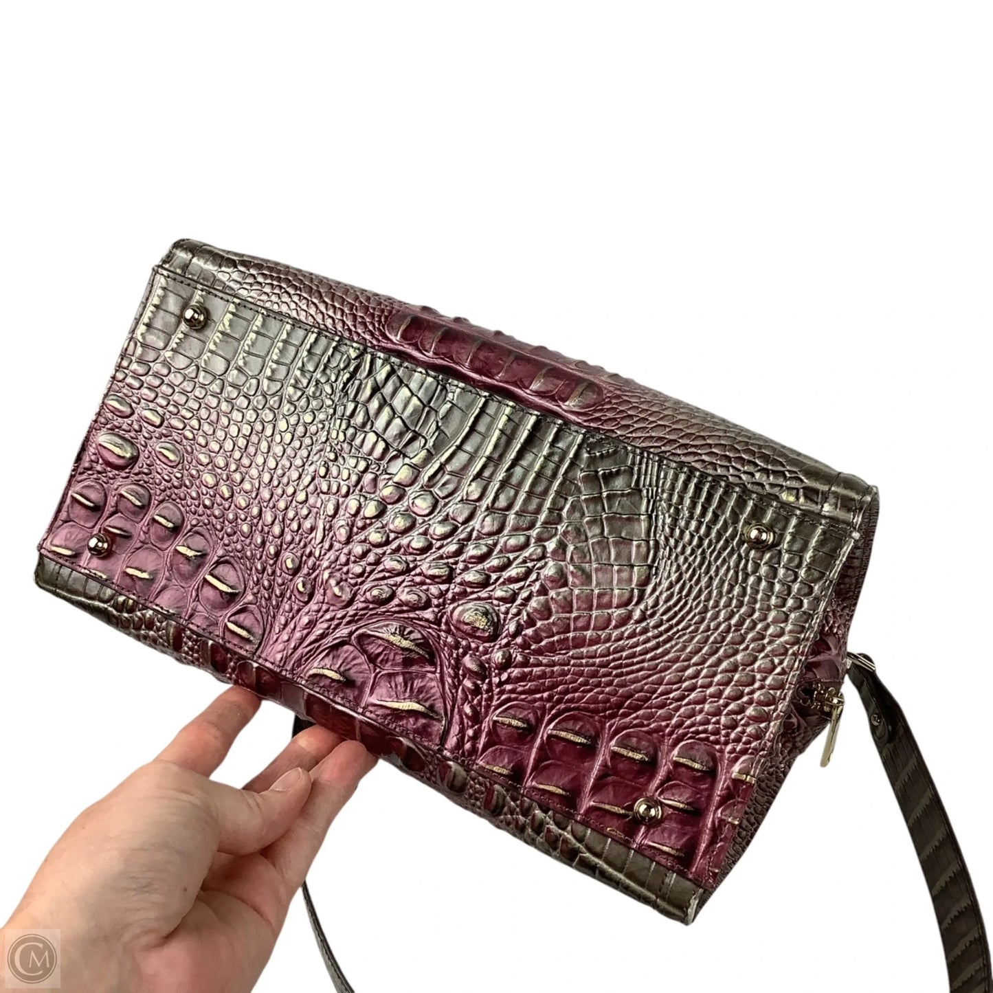 Handbag Designer By Brahmin, Size: Large