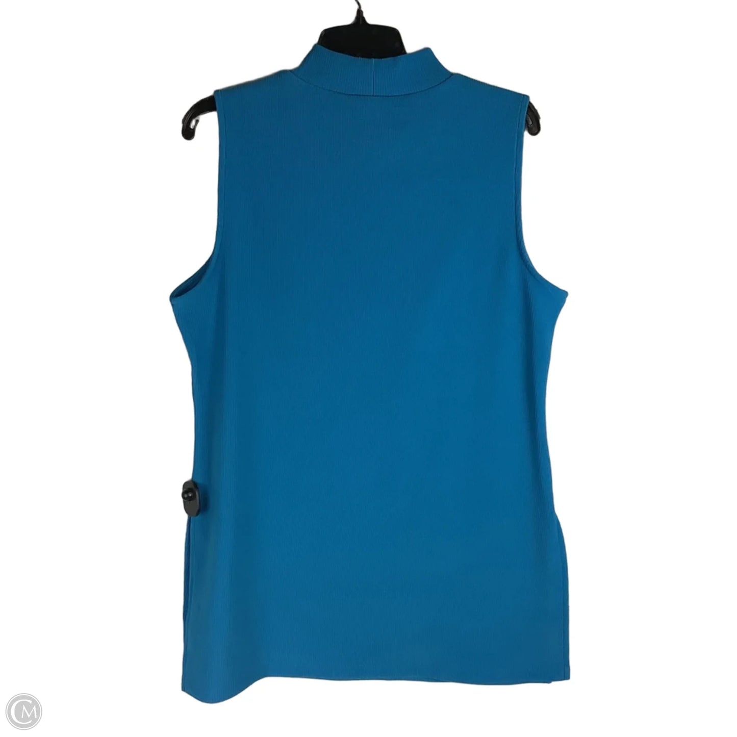Dress Casual Midi By New York And Co In Blue, Size: L