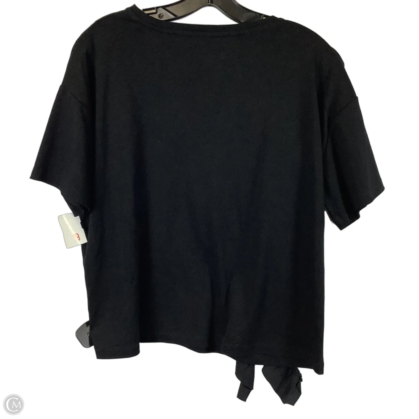 Top Short Sleeve By Cmb In Black, Size: S
