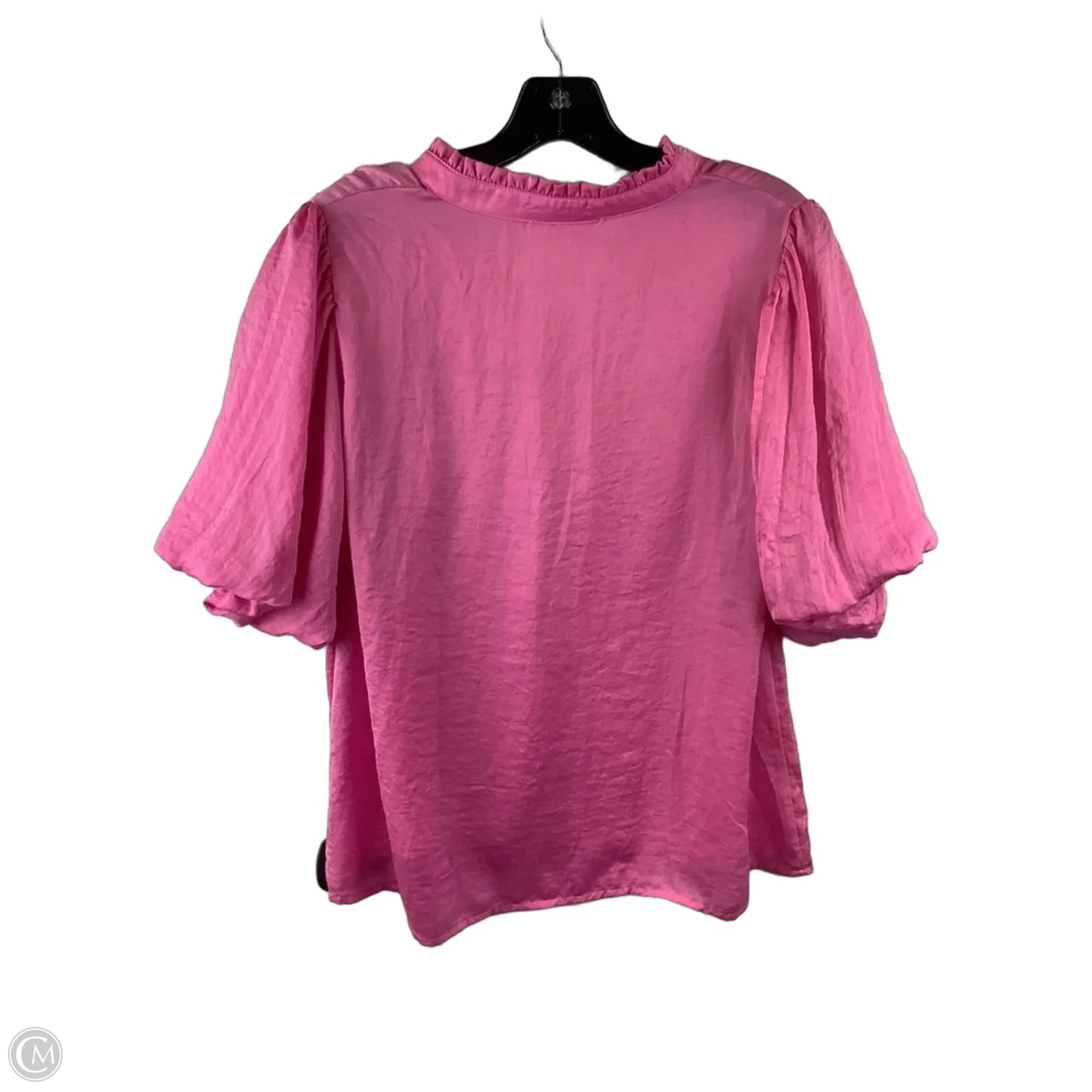 Top Short Sleeve By Thml In Pink, Size: M
