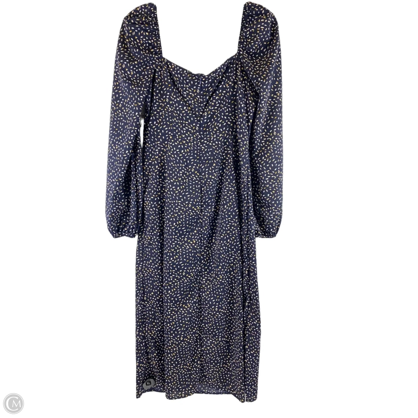 Dress Party Midi By Nasty Gal In Polkadot Pattern, Size: 6