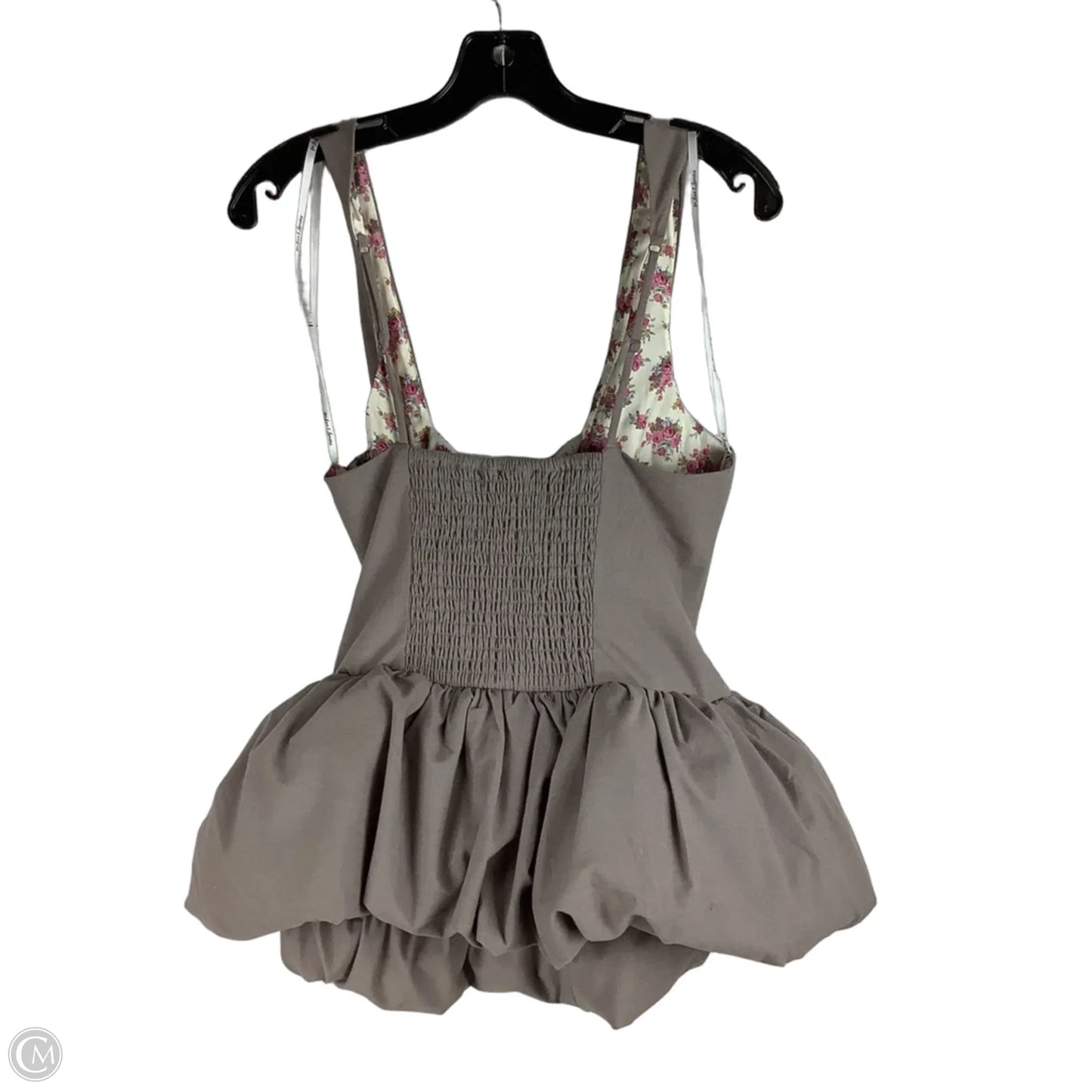 Top Sleeveless By For Love & Lemons In Taupe, Size: L