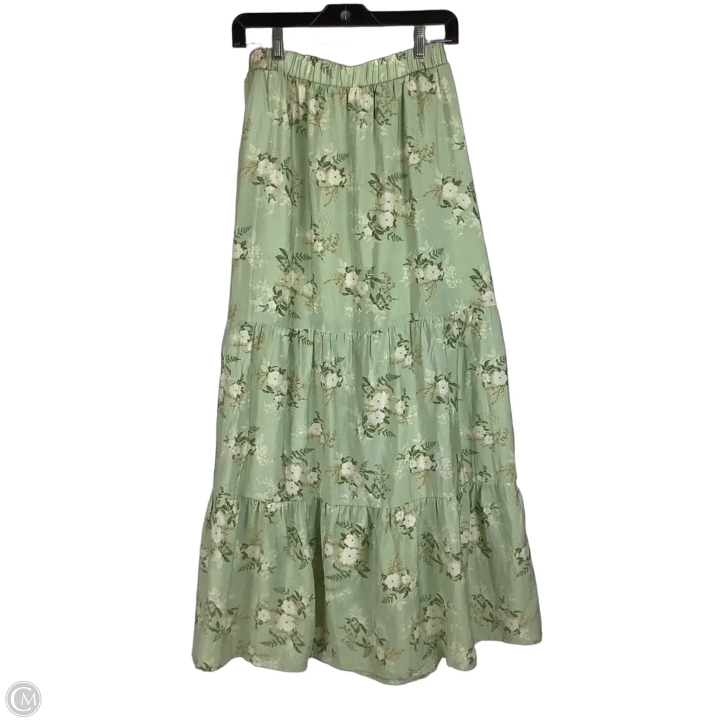 Skirt Maxi By Clothes Mentor In Green, Size: S