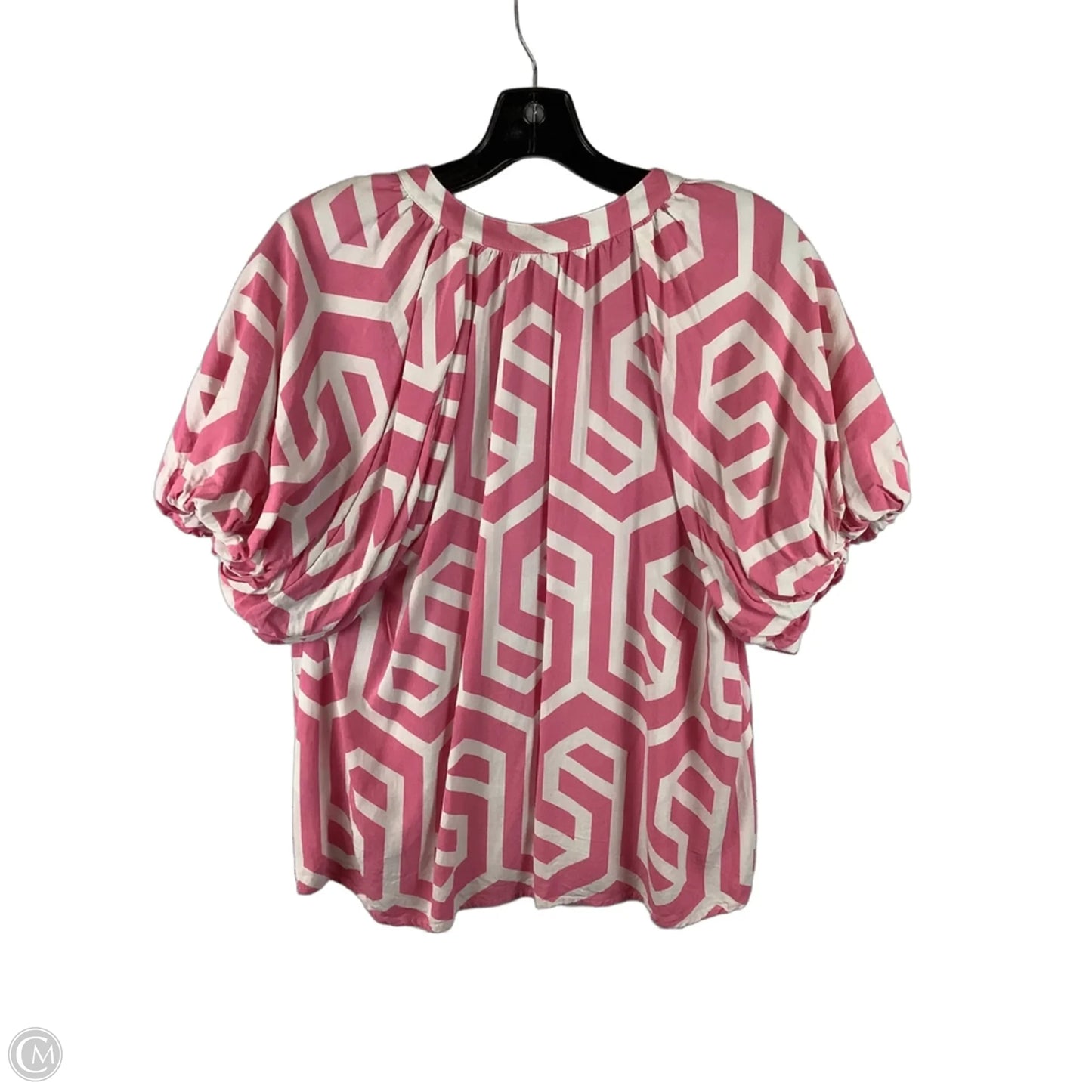 Top Short Sleeve By Clothes Mentor In Pink, Size: M