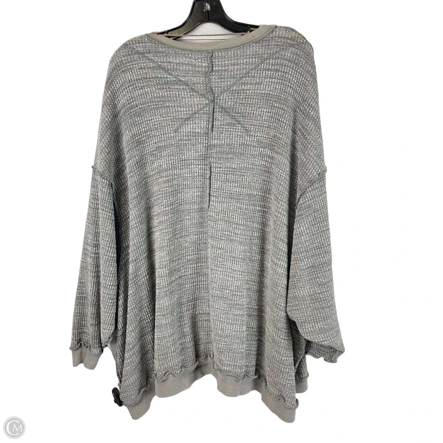 Top Long Sleeve By We The Free In Grey, Size: S