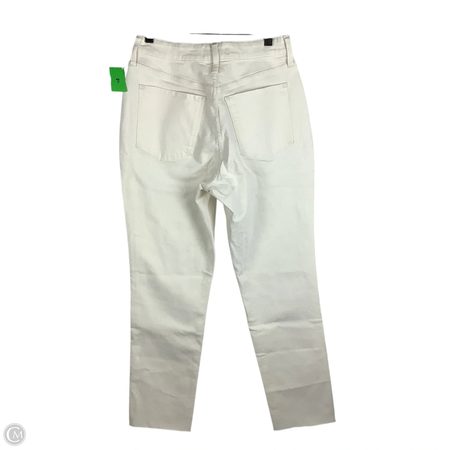 Jeans Wide Leg By Madewell In Cream, Size: 10 (29)