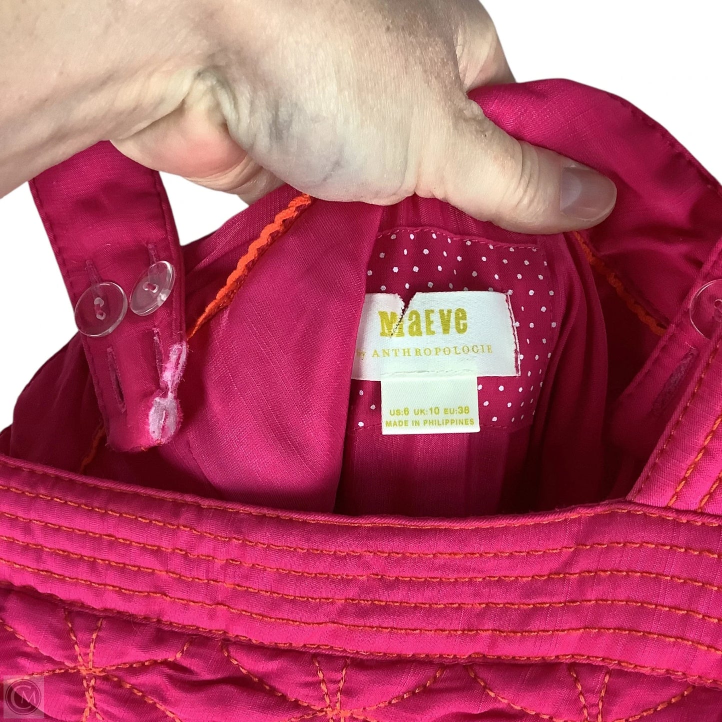 Dress Casual Maxi By Maeve In Pink, Size: 6