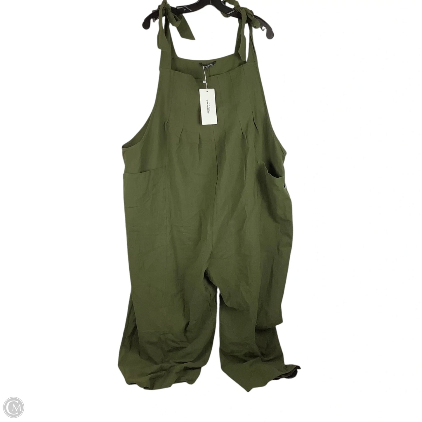Jumpsuit By Clothes Mentor In Green, Size: 3x (22/24)