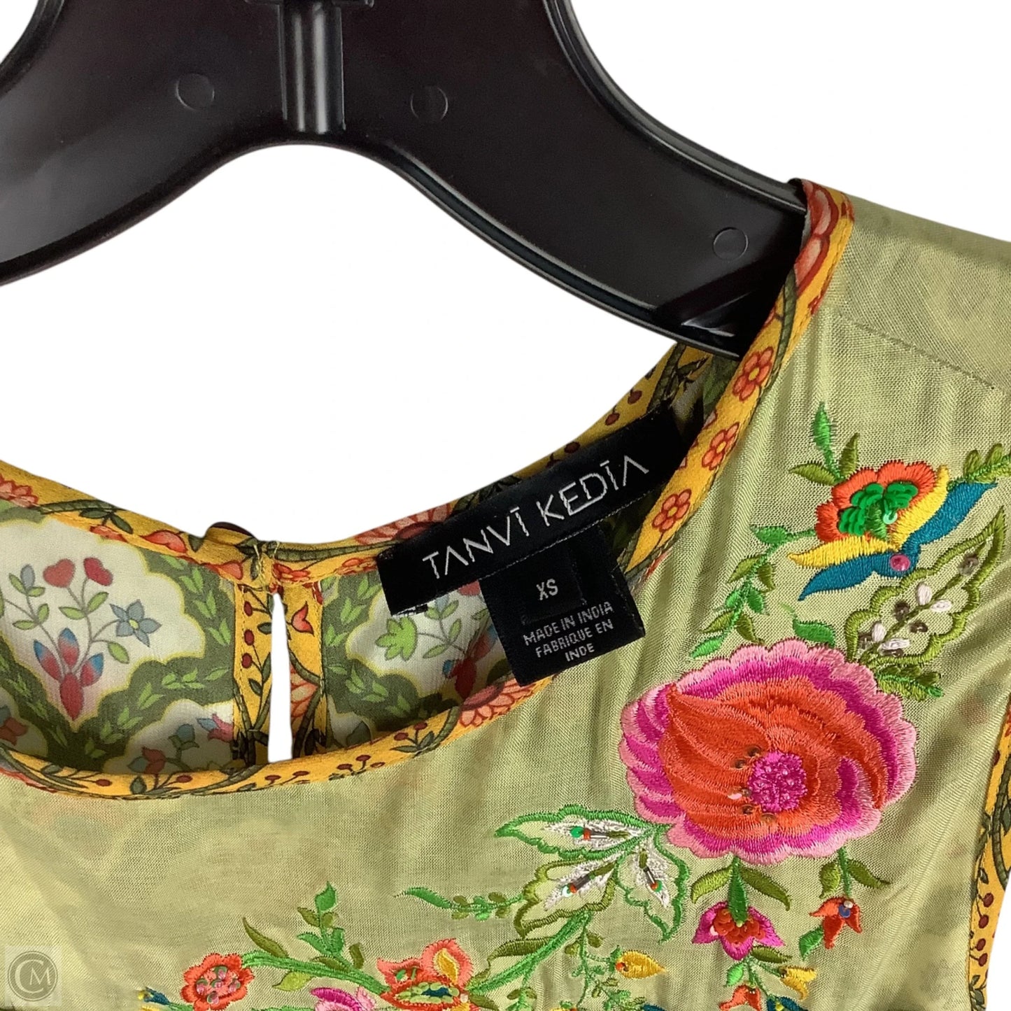 Dress Casual Midi By Tanvi Kedia In Floral Print, Size: Xs