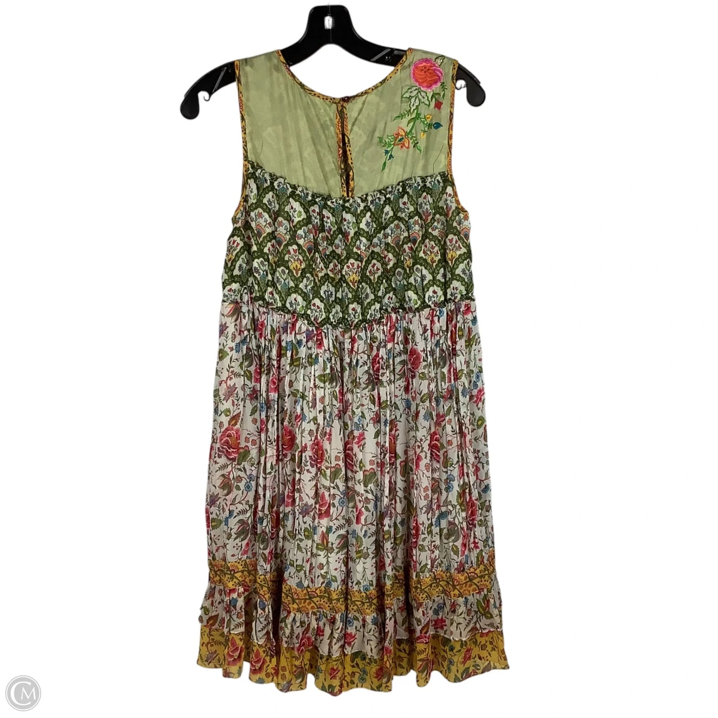 Dress Casual Midi By Tanvi Kedia In Floral Print, Size: Xs