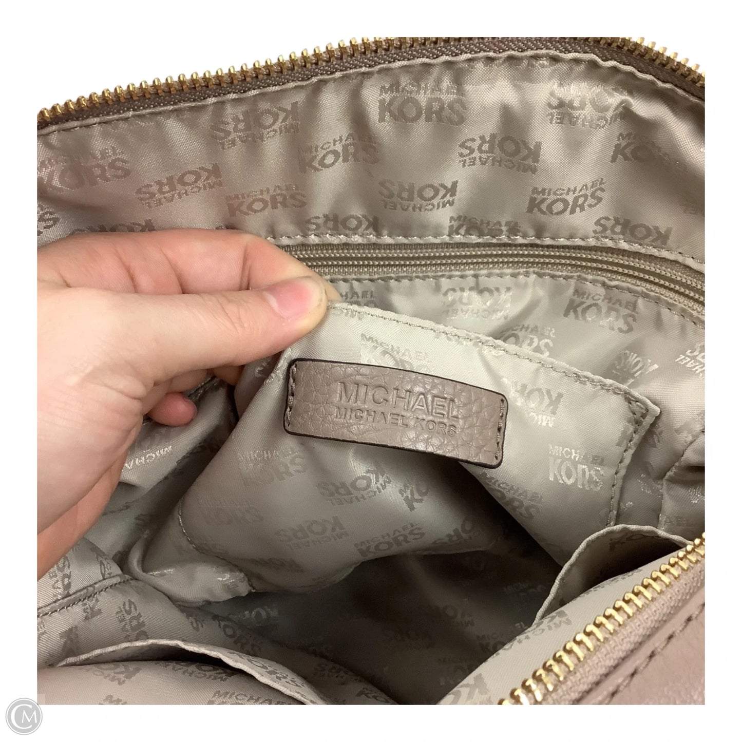 Handbag Designer By Michael Kors, Size: Medium