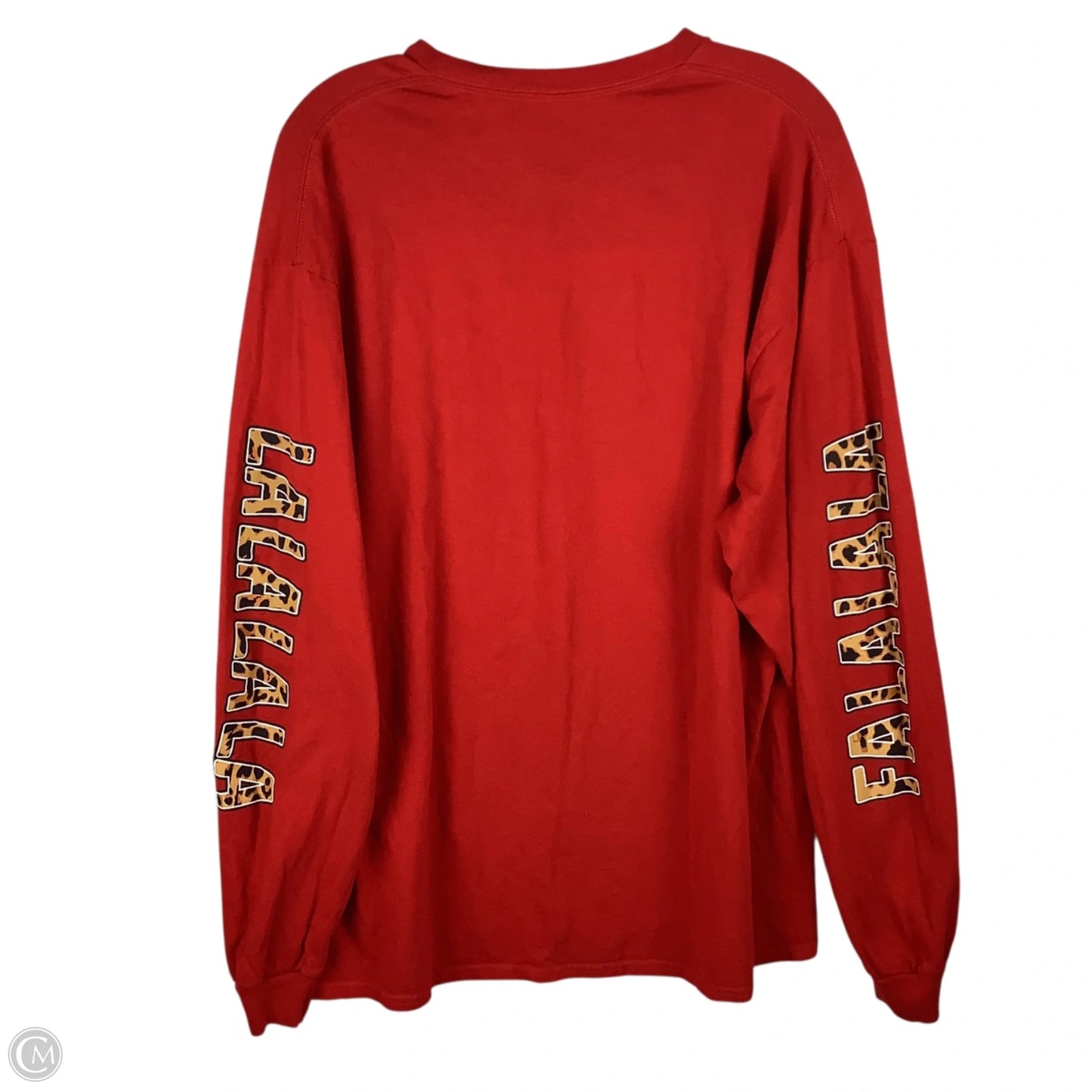 Top Long Sleeve Basic By Simply Southern In Red, Size: Xl