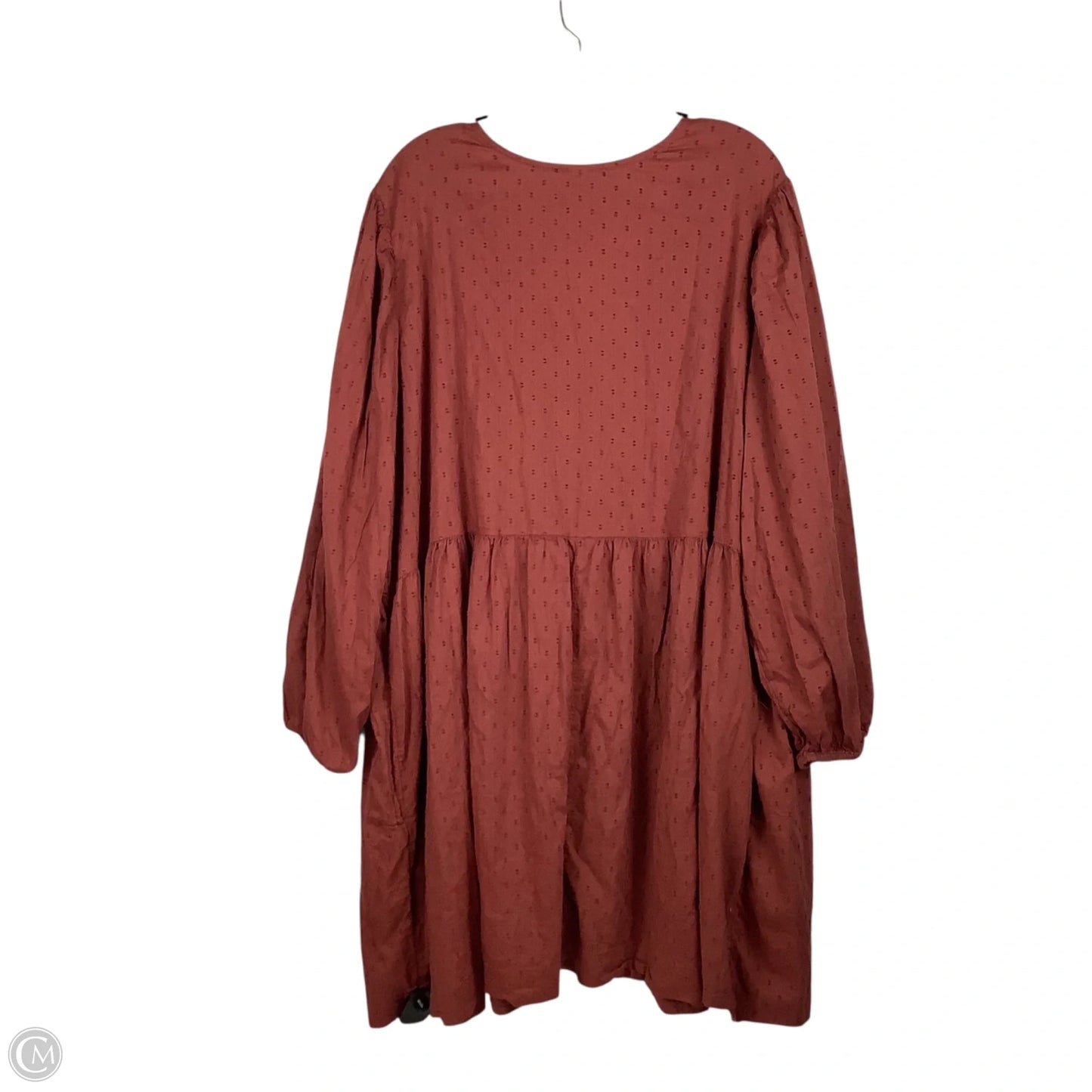 Dress Casual Midi By Old Navy In Bronze, Size: 3x