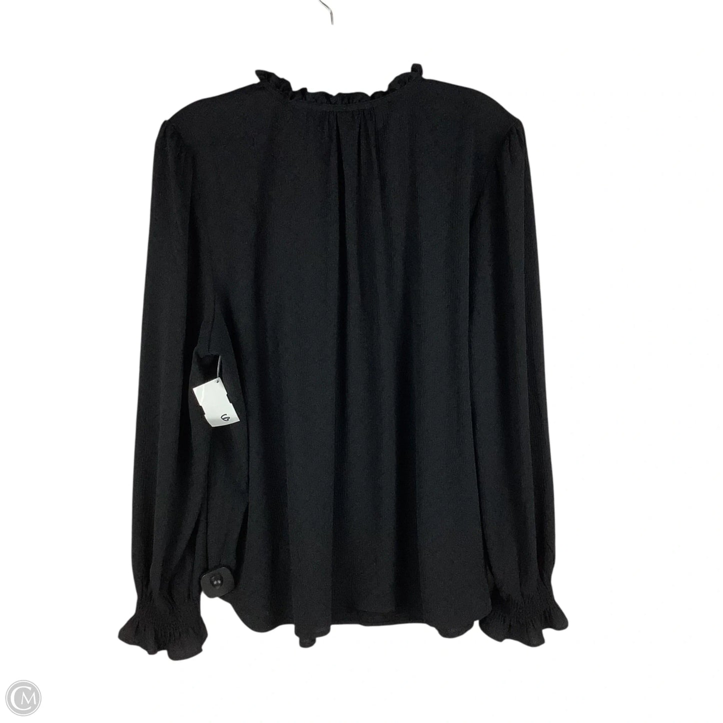 Top Long Sleeve By Loft In Black, Size: Xl