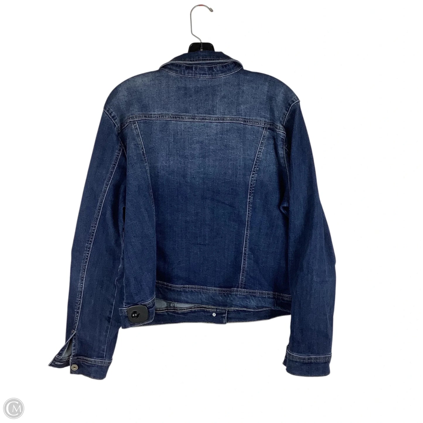 Jacket Denim By Charlie B In Blue, Size: Xl