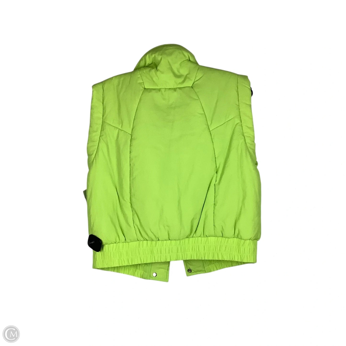 Vest Puffer & Quilted By Clothes Mentor In Green, Size: S