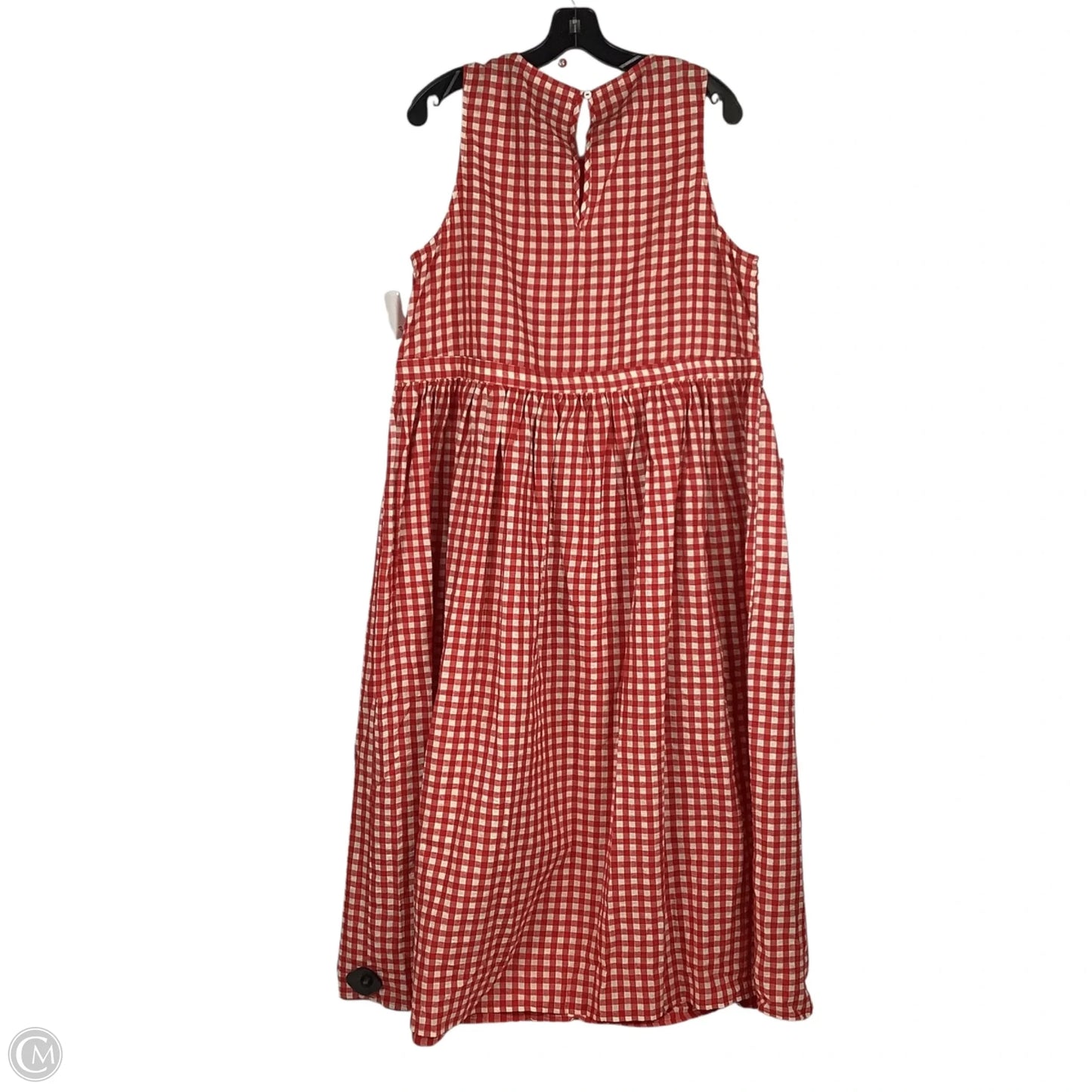 Dress Casual Maxi By Clothes Mentor In Plaid Pattern, Size: Xl