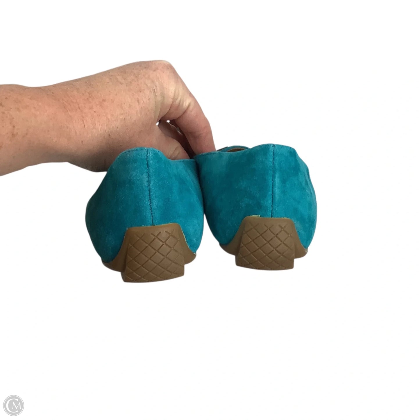 Shoes Flats By Talbots In Blue, Size: 8.5