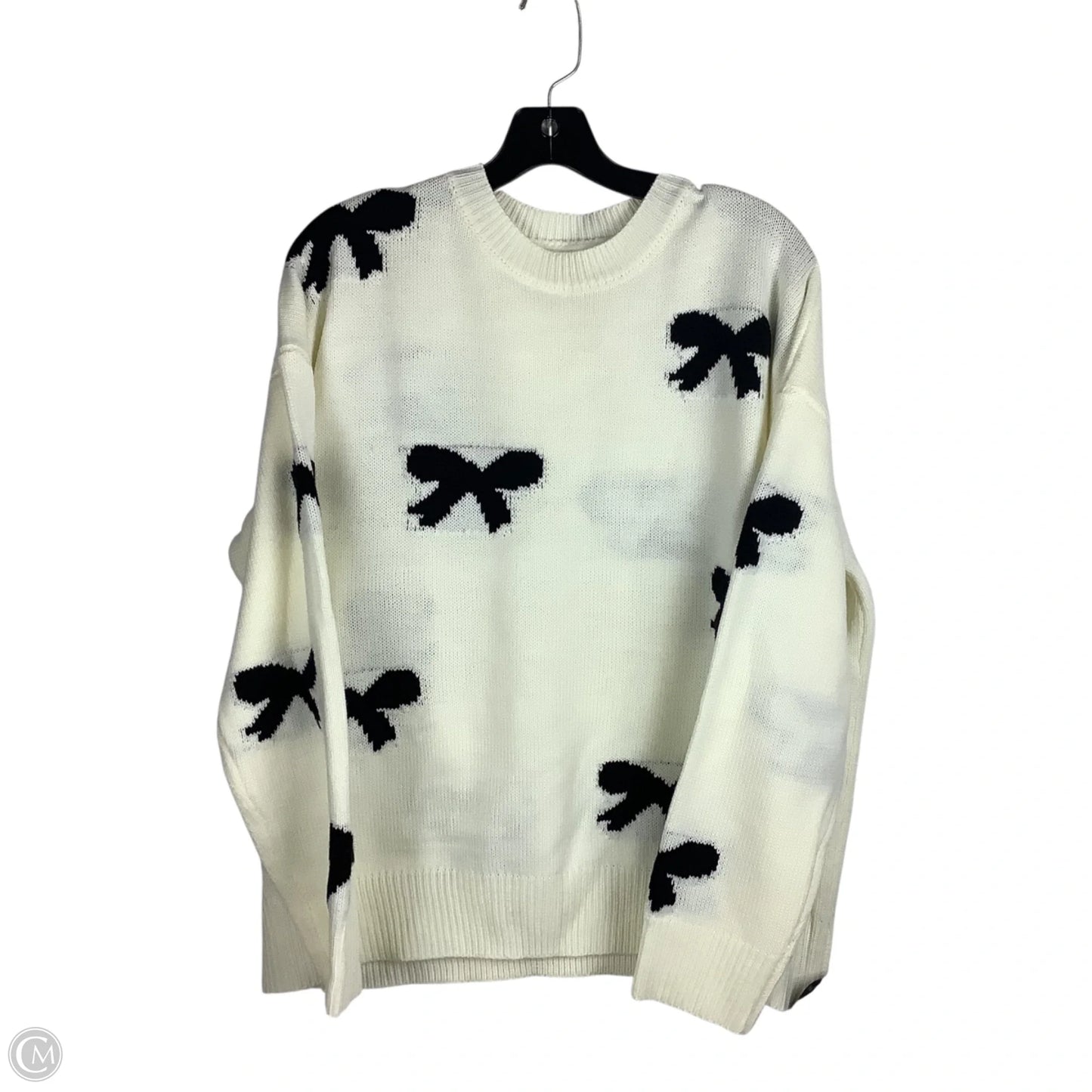 Sweater By Clothes Mentor In Cream, Size: Xxl