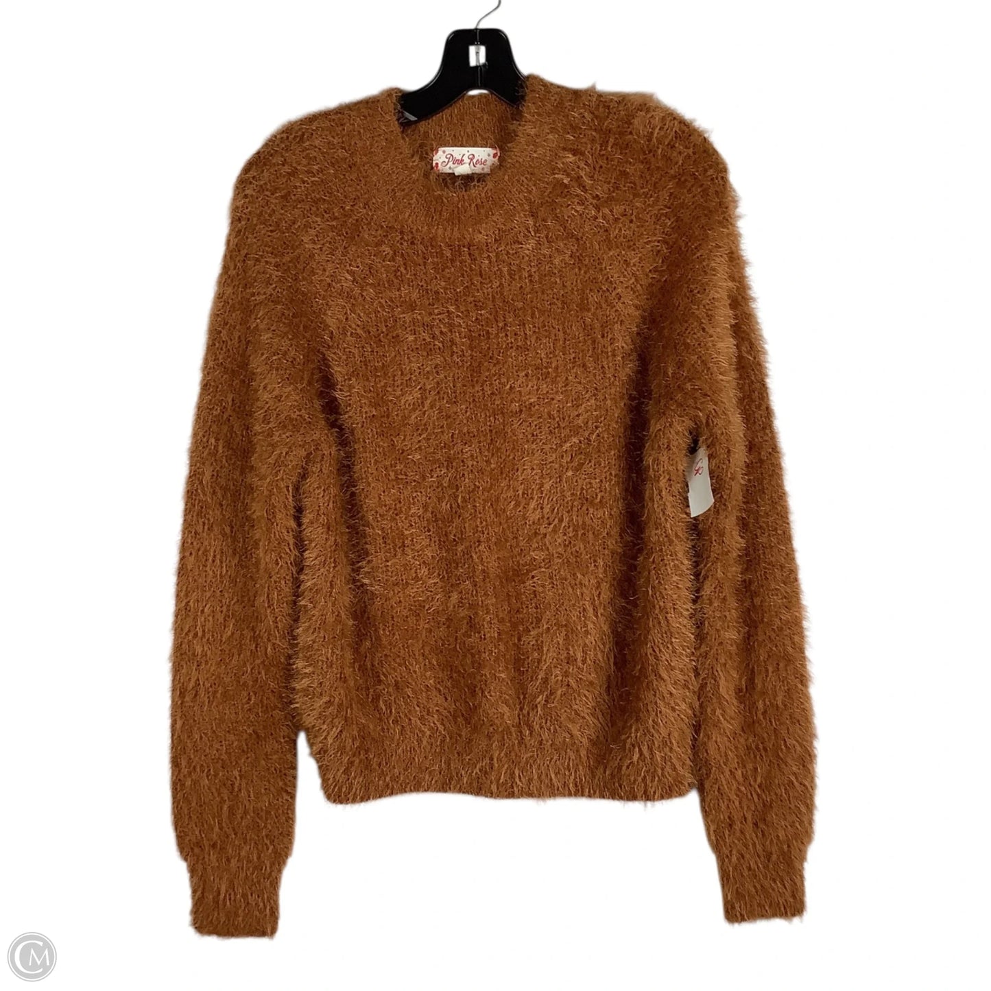 Sweater By Pink Rose In Brown, Size: S