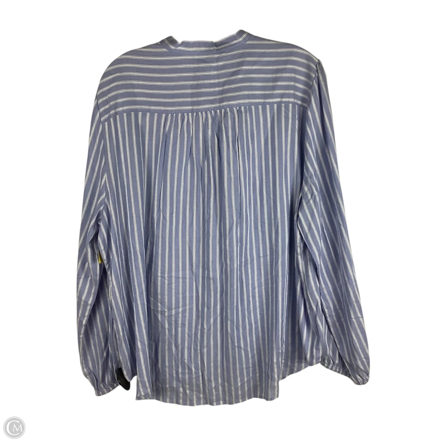 Top Long Sleeve By J. Crew In Silver, Size: Xxl